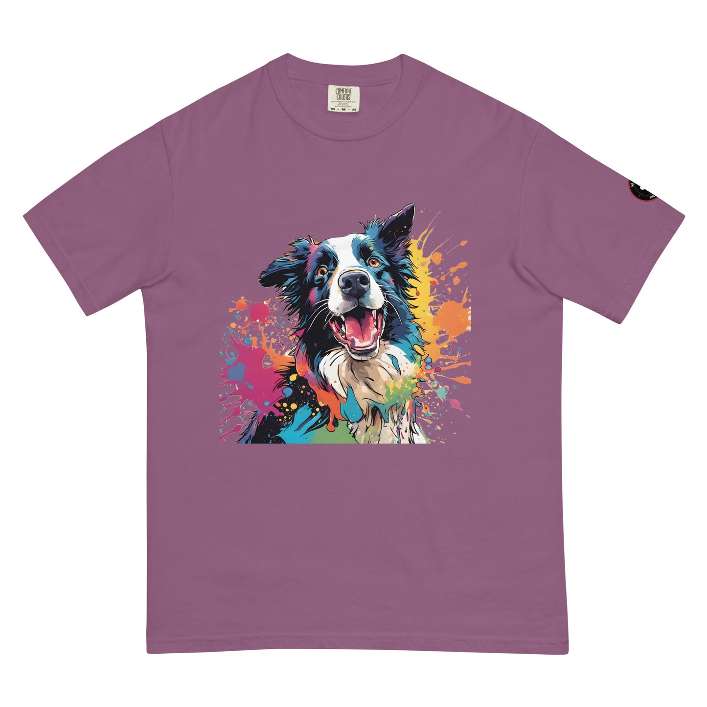 Border Collie T-Shirt | Unique Canine Designs | Comfortable Cotton Tees