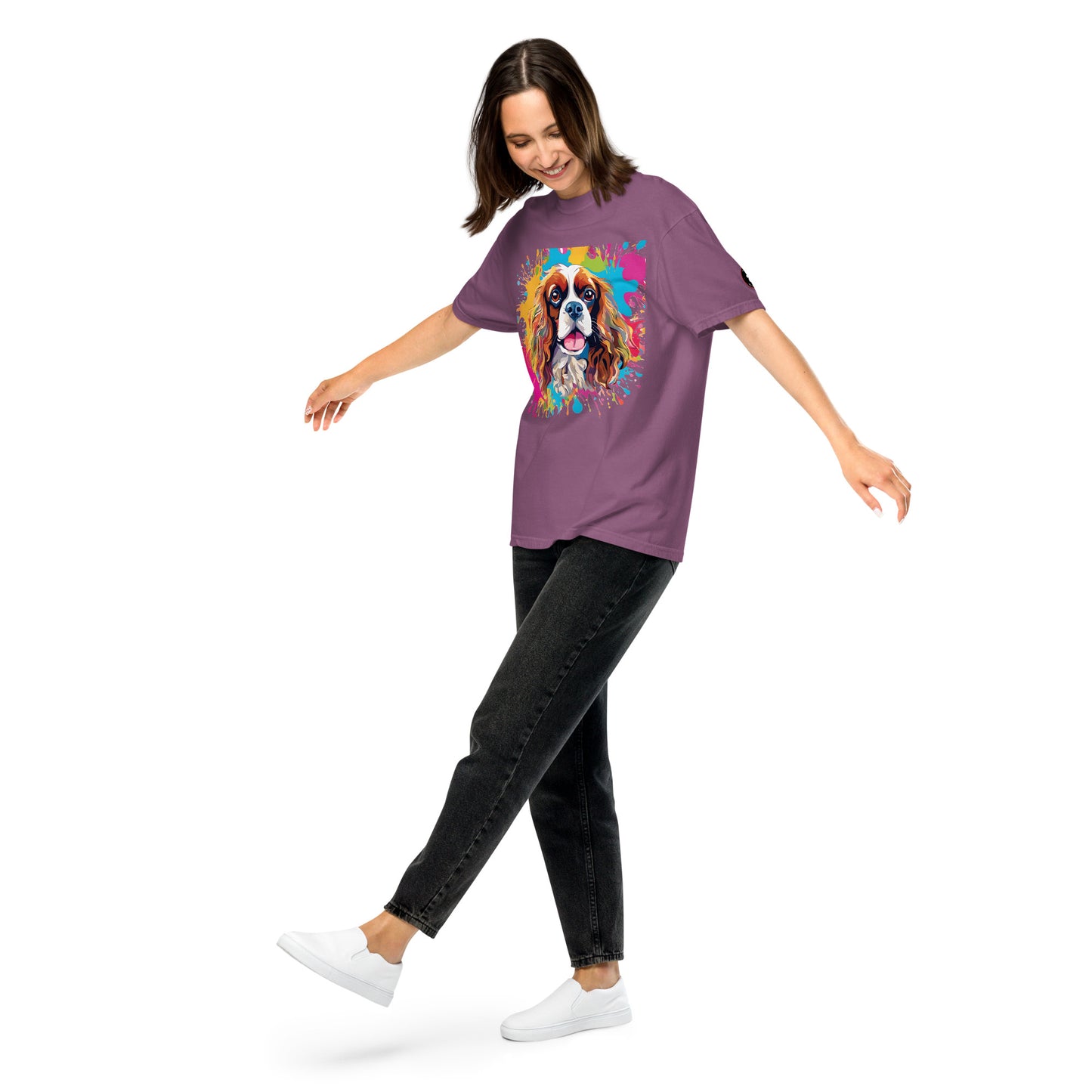 Charles Spaniel T-Shirt | Unique Canine Designs | Comfortable Cotton Tees