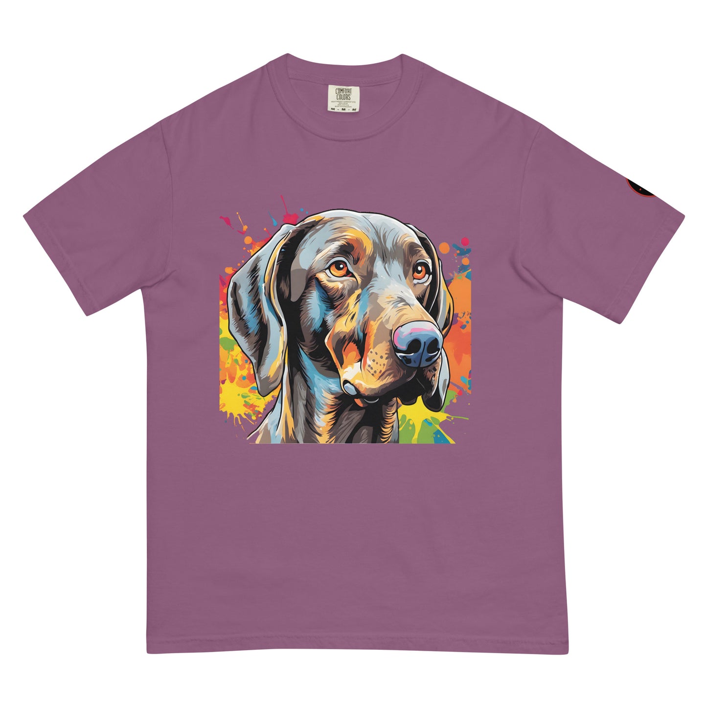 Weimaraner T-Shirt | Unique Canine Designs | Comfortable Cotton Tees