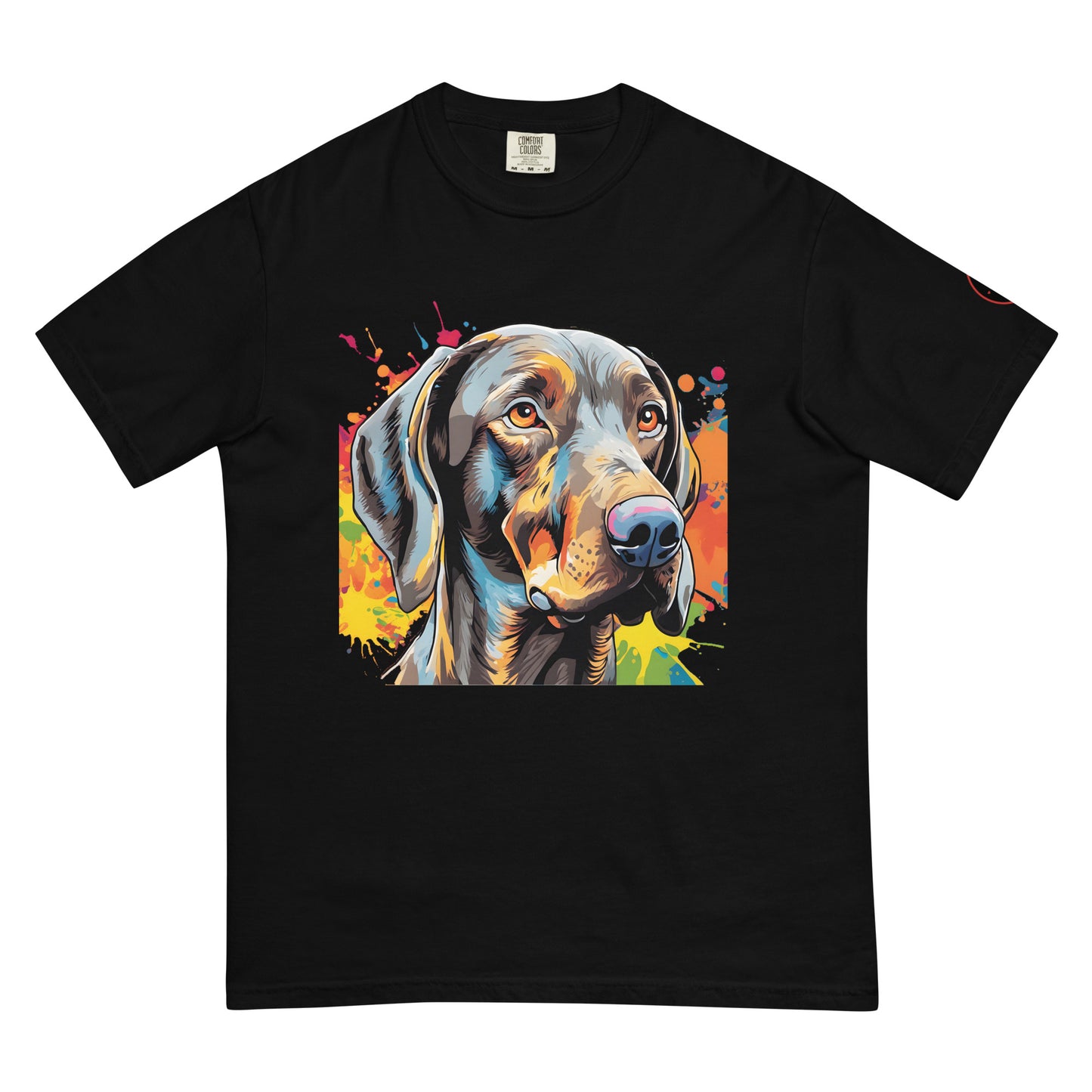 Weimaraner T-Shirt | Unique Canine Designs | Comfortable Cotton Tees