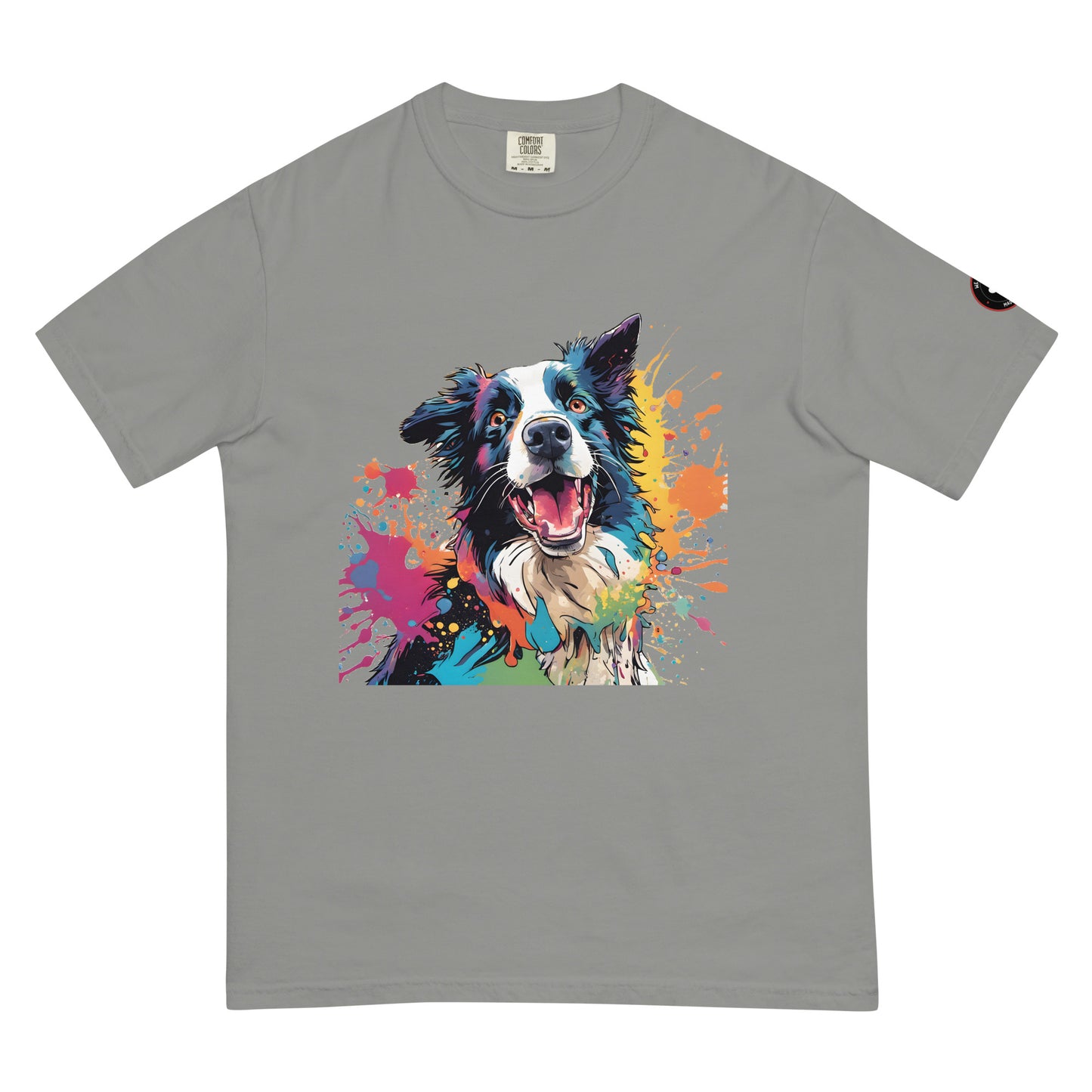 Border Collie T-Shirt | Unique Canine Designs | Comfortable Cotton Tees