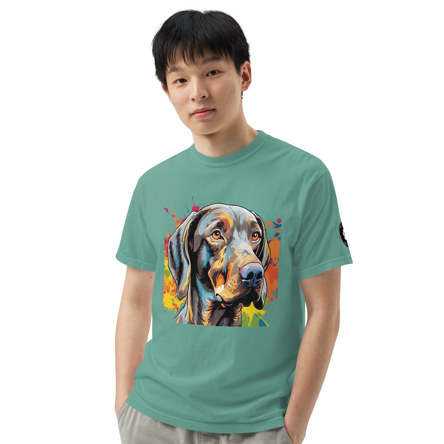 Weimaraner T-Shirt | Unique Canine Designs | Comfortable Cotton Tees