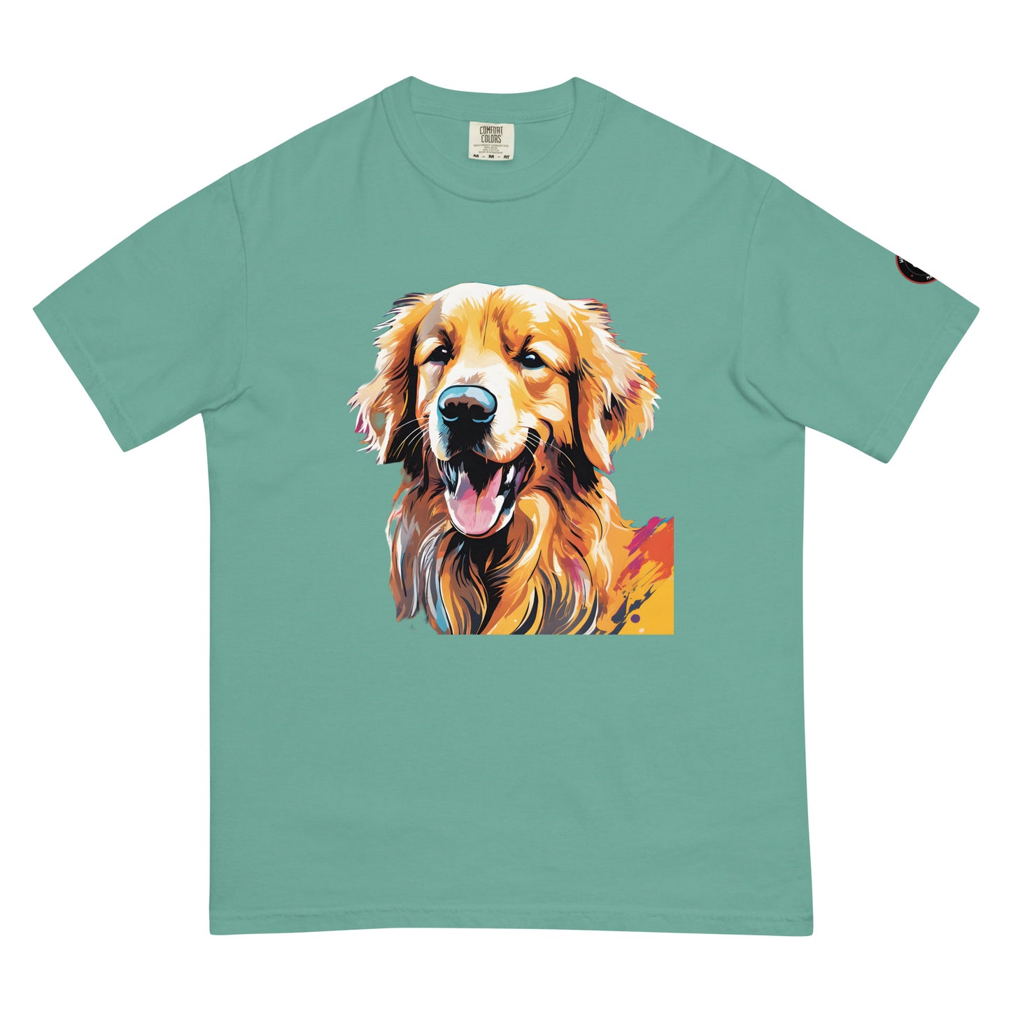 Golden Retriever T-Shirt | Unique Canine Designs | Comfortable Cotton Tees