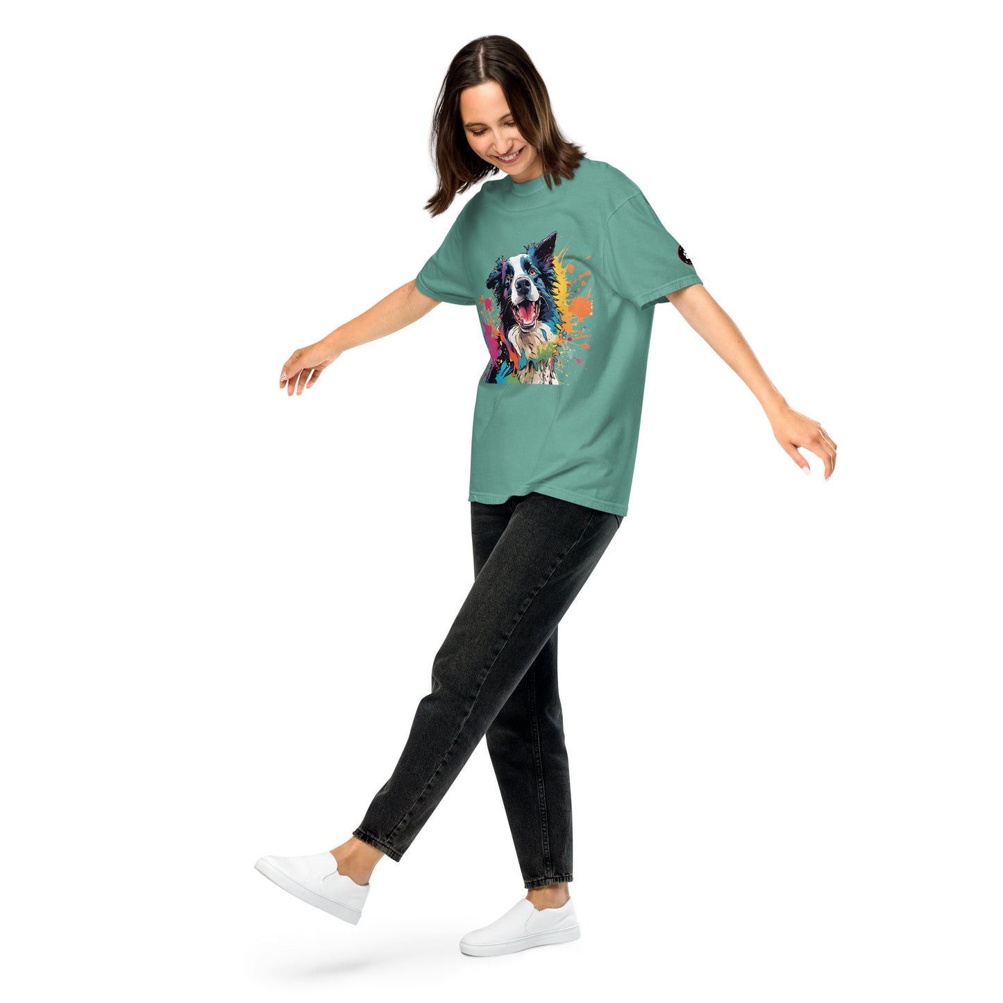 Border Collie T-Shirt | Unique Canine Designs | Comfortable Cotton Tees