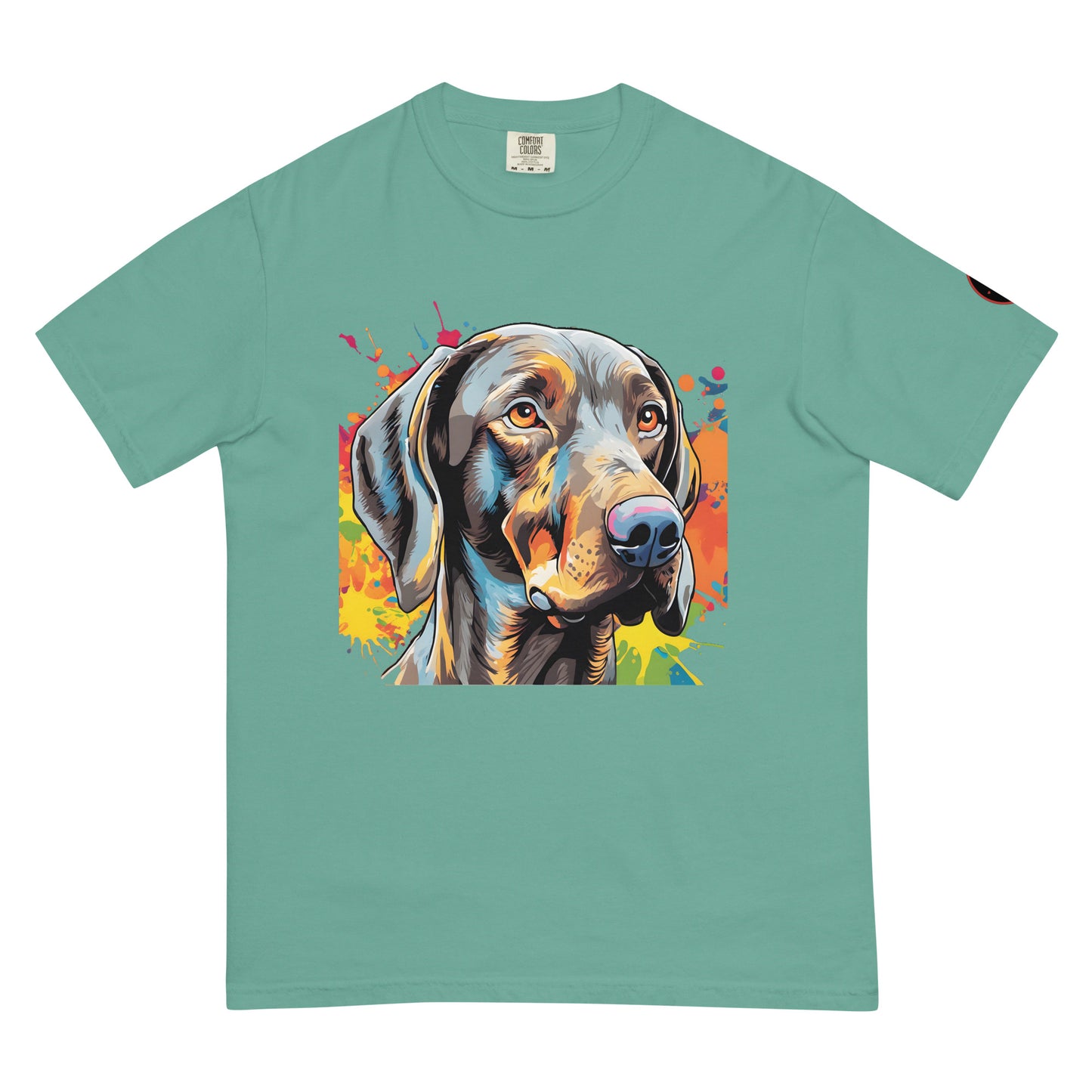 Weimaraner T-Shirt | Unique Canine Designs | Comfortable Cotton Tees