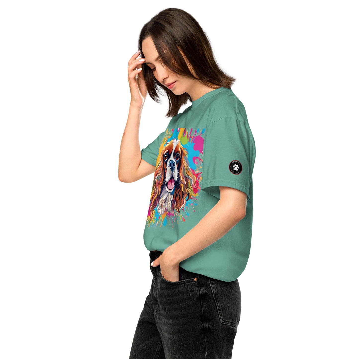 Charles Spaniel T-Shirt | Unique Canine Designs | Comfortable Cotton Tees