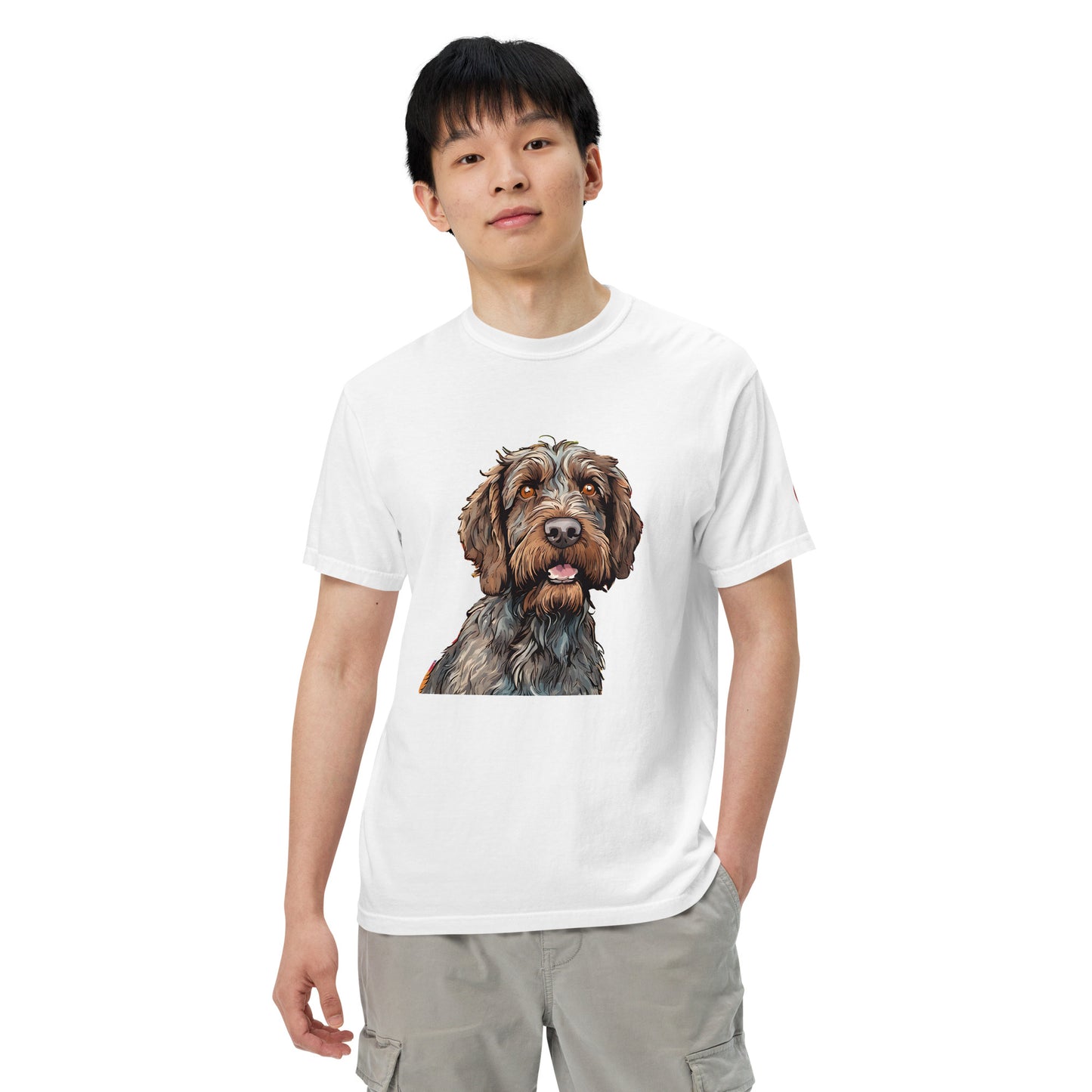Wirehaired Pointing Griffon T-Shirt | Unique Canine Designs | Comfortable Cotton Tees