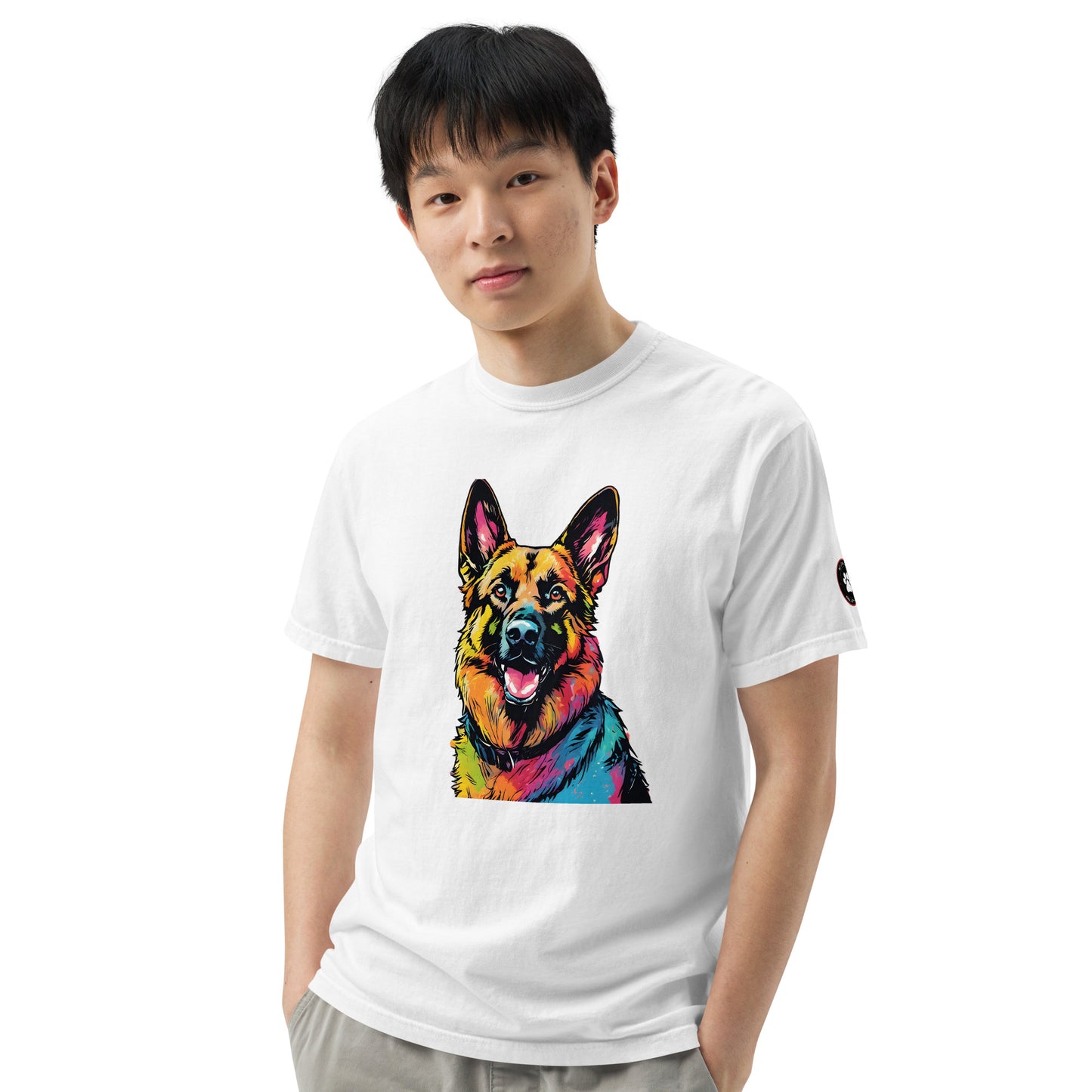 German Shepherd T-Shirt | Unique Canine Designs | Comfortable Cotton Tees
