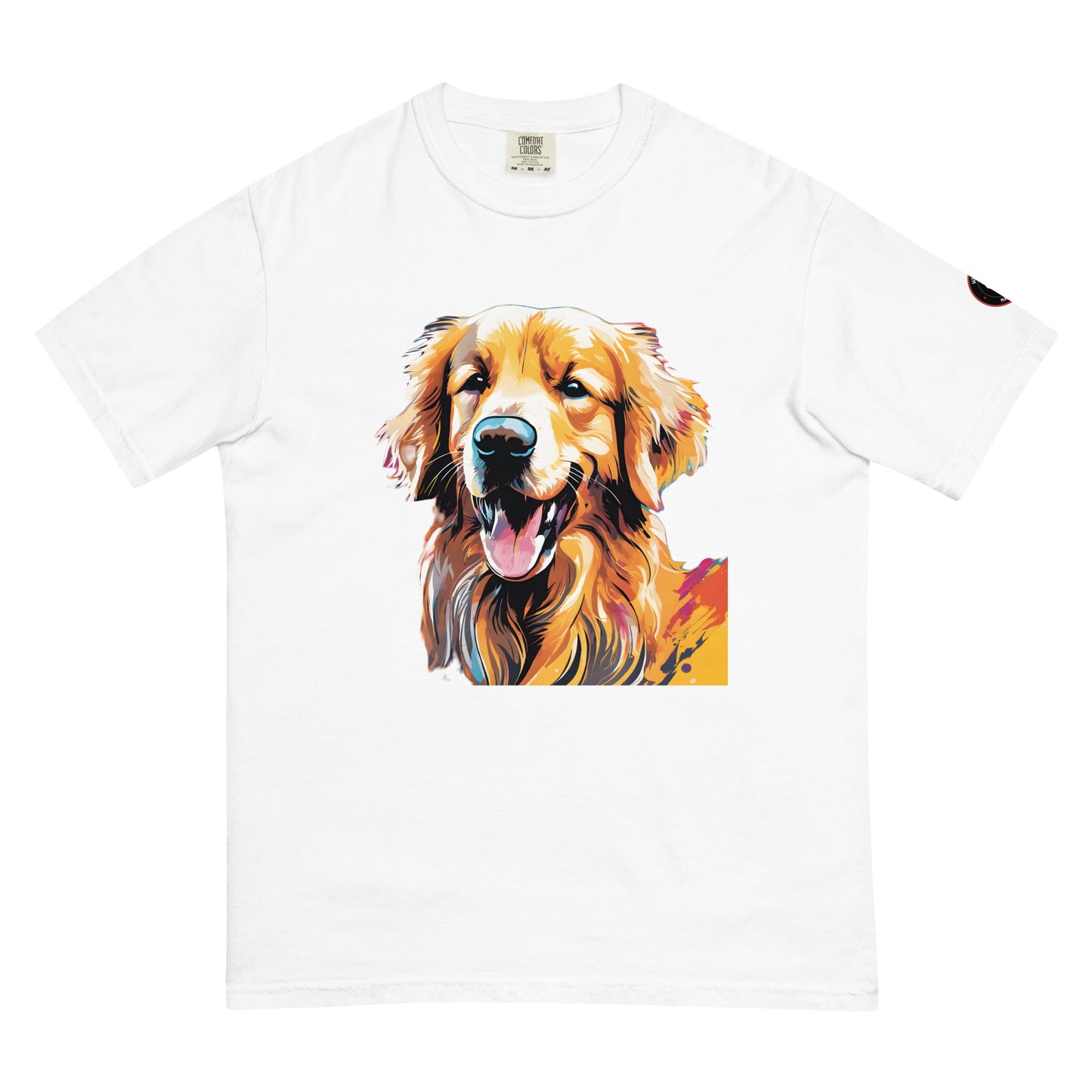 Golden Retriever T-Shirt | Unique Canine Designs | Comfortable Cotton Tees