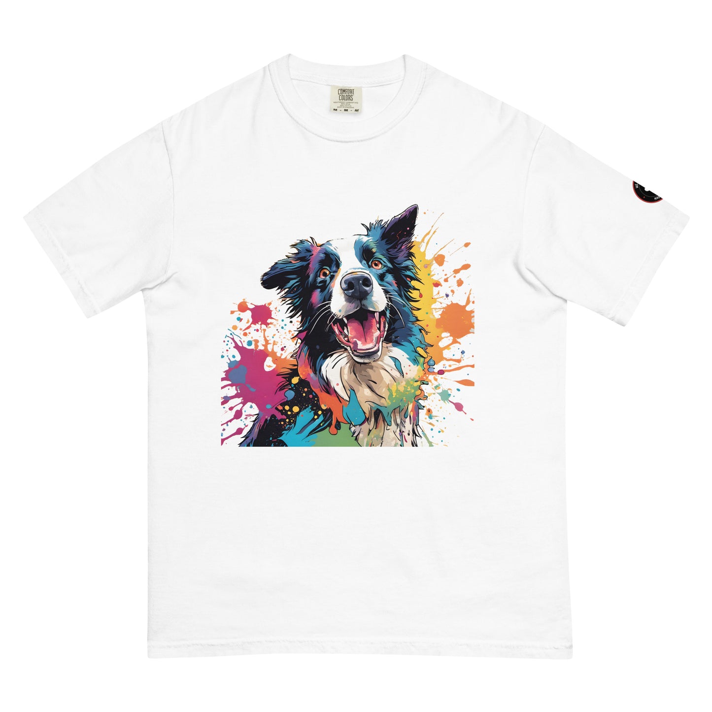 Border Collie T-Shirt | Unique Canine Designs | Comfortable Cotton Tees