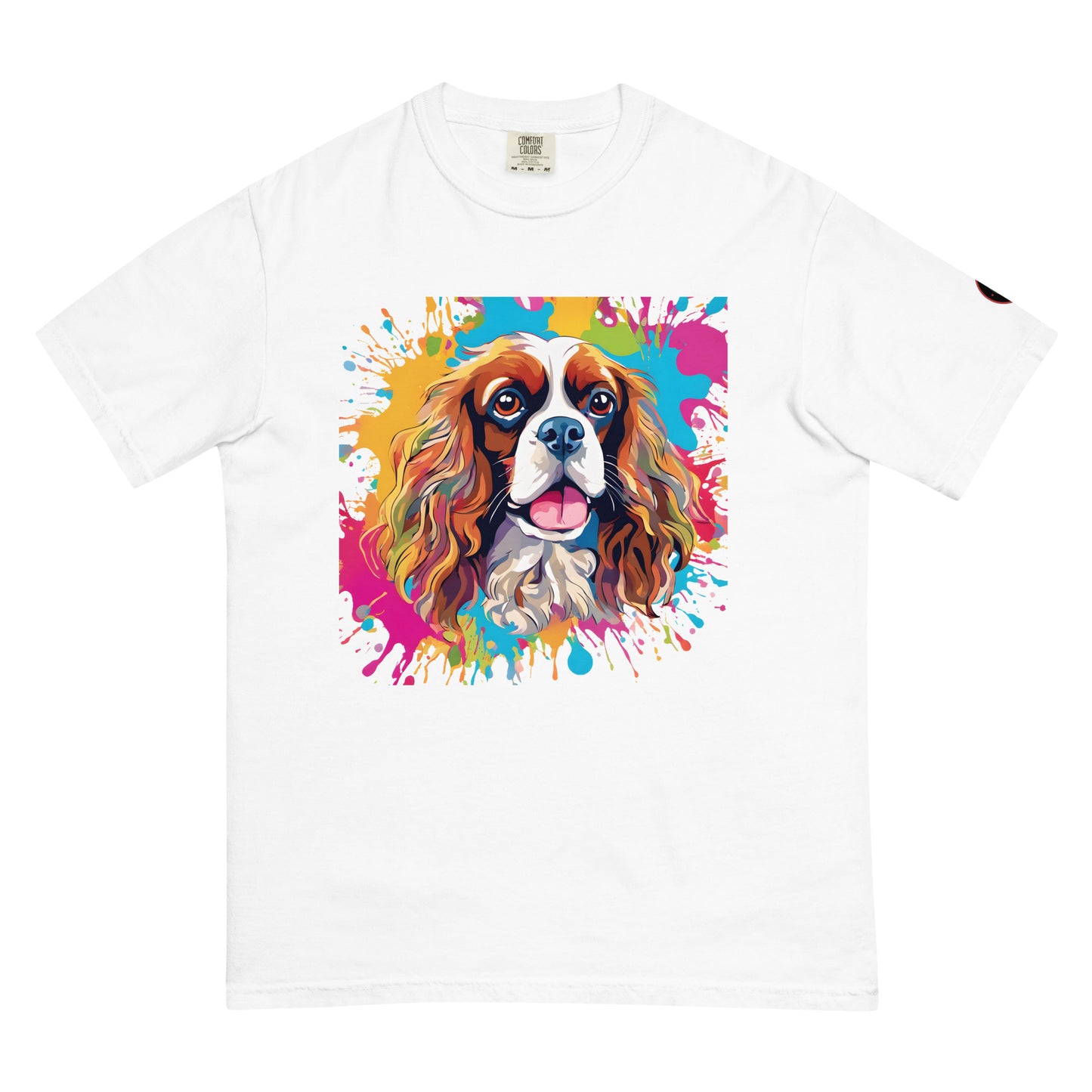 Charles Spaniel T-Shirt | Unique Canine Designs | Comfortable Cotton Tees