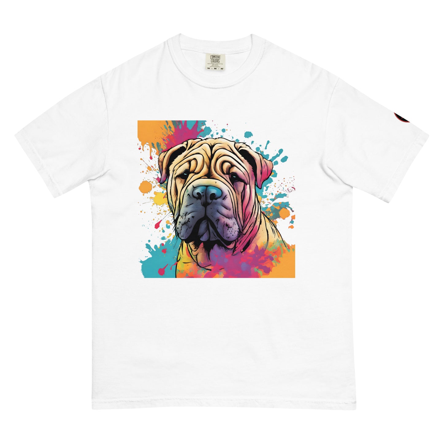 Shar Pei T-Shirt | Unique Canine Designs | Comfortable Cotton Tees