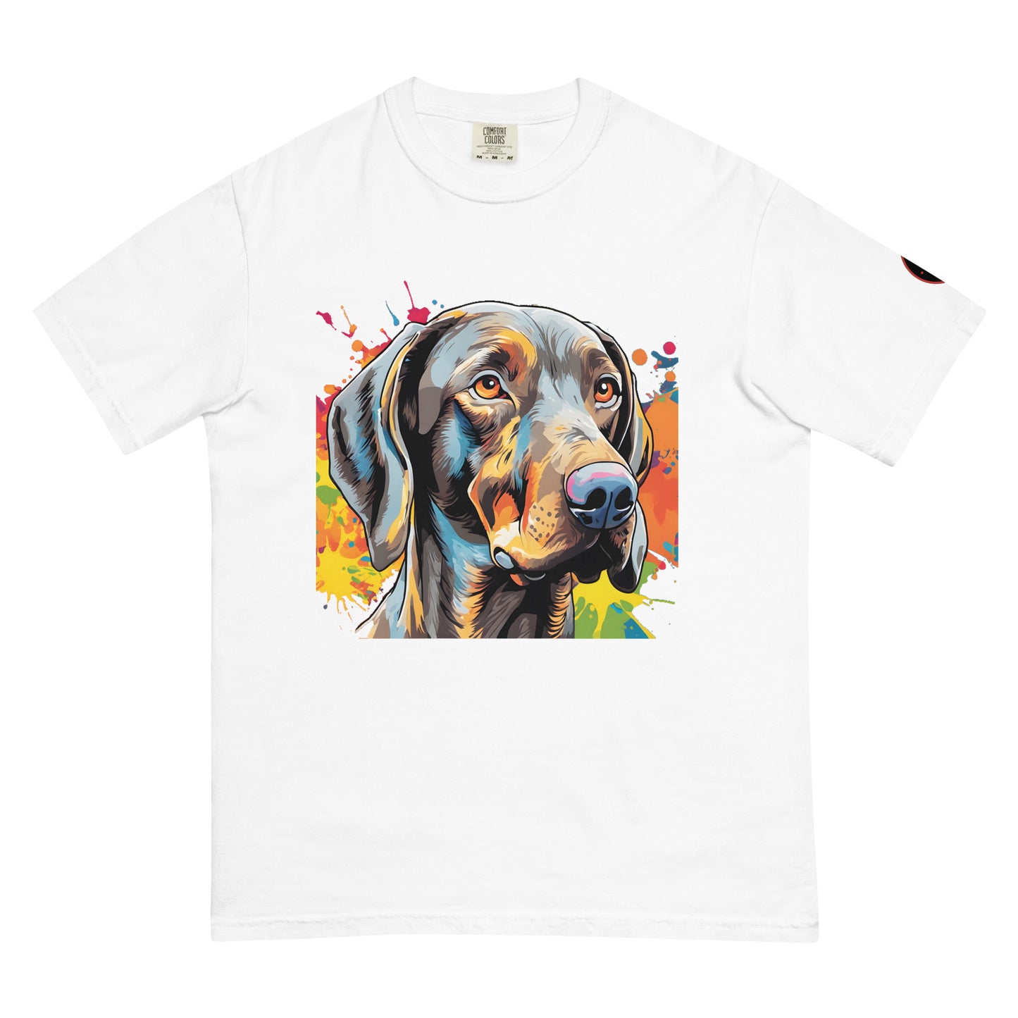 Weimaraner T-Shirt | Unique Canine Designs | Comfortable Cotton Tees