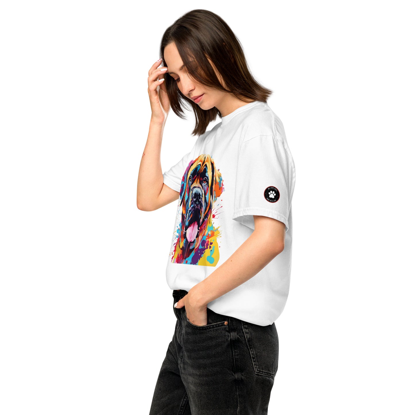 English Mastiff T-Shirt | Unique Canine Designs | Comfortable Cotton Tees