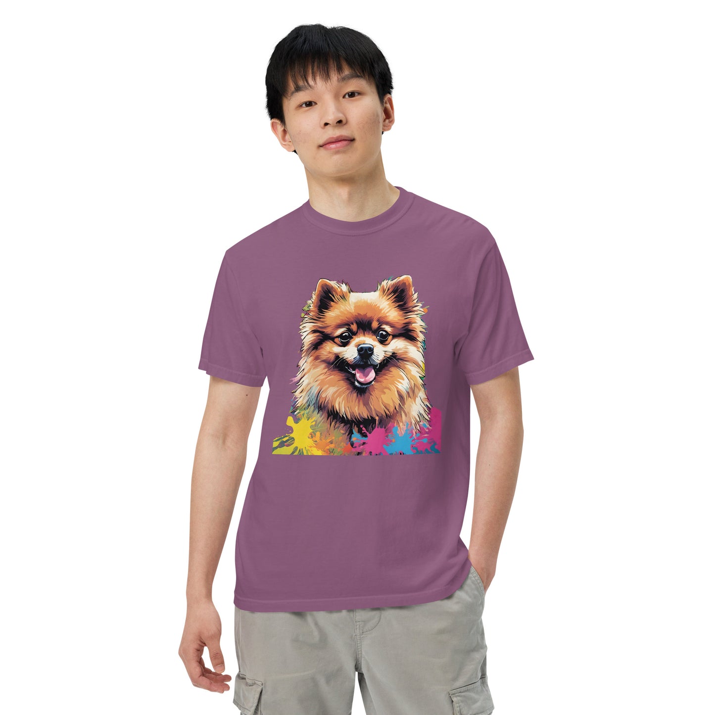 Pomeranian T-Shirt | Unique Canine Designs | Comfortable Cotton Tees