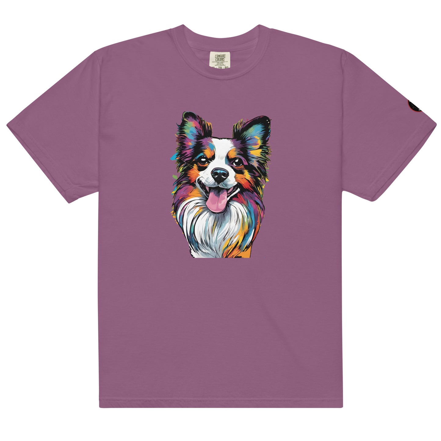 Papillon T-Shirt | Unique Canine Designs | Comfortable Cotton Tees