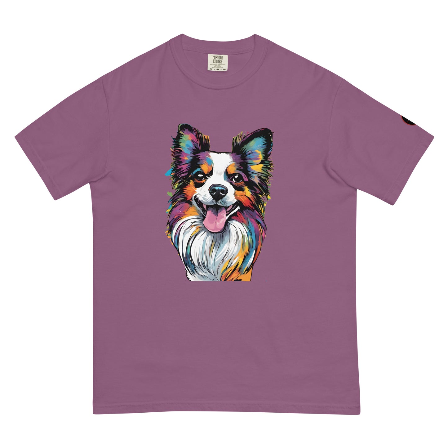 Papillon T-Shirt | Unique Canine Designs | Comfortable Cotton Tees
