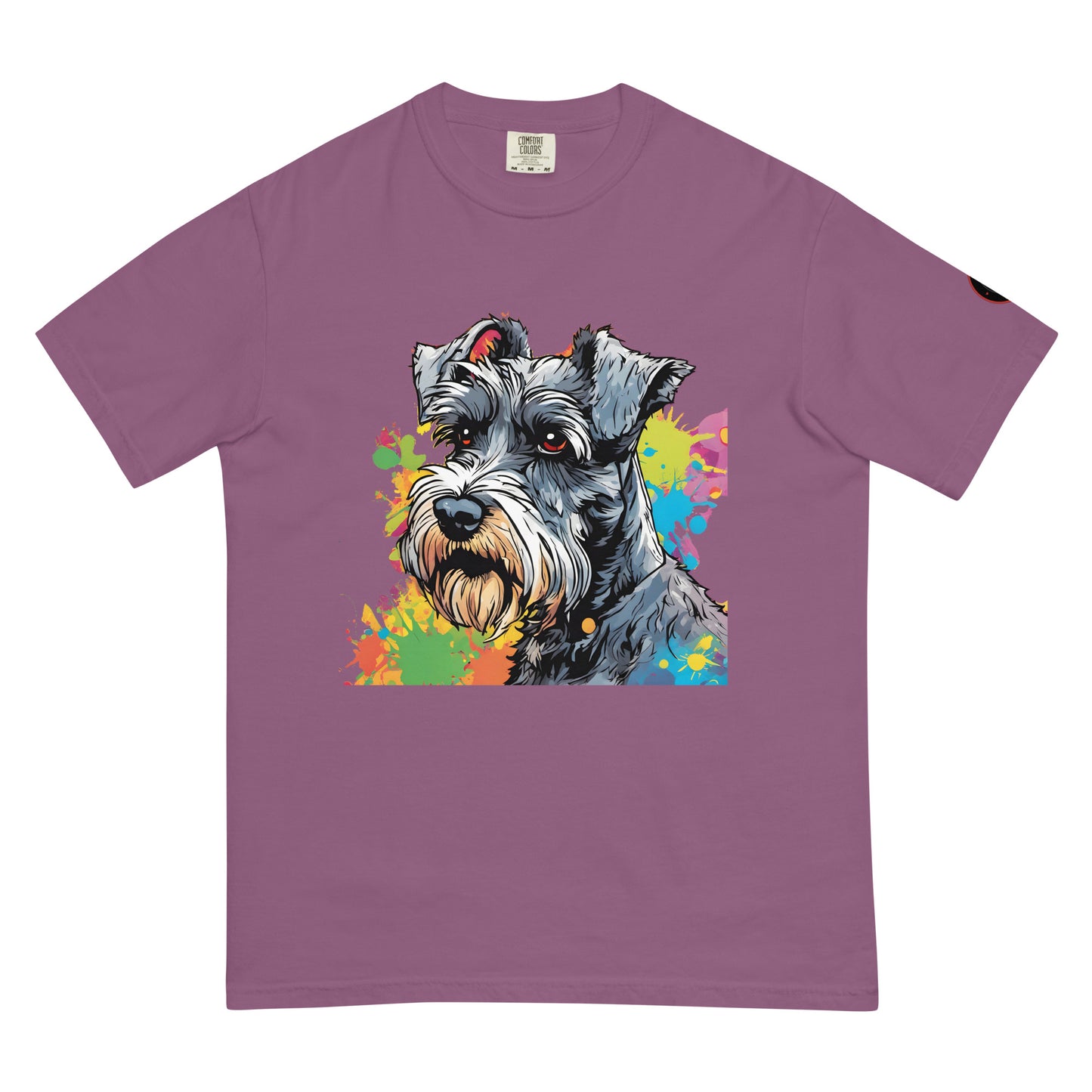 Schnauzer T-Shirt | Unique Canine Designs | Comfortable Cotton Tees