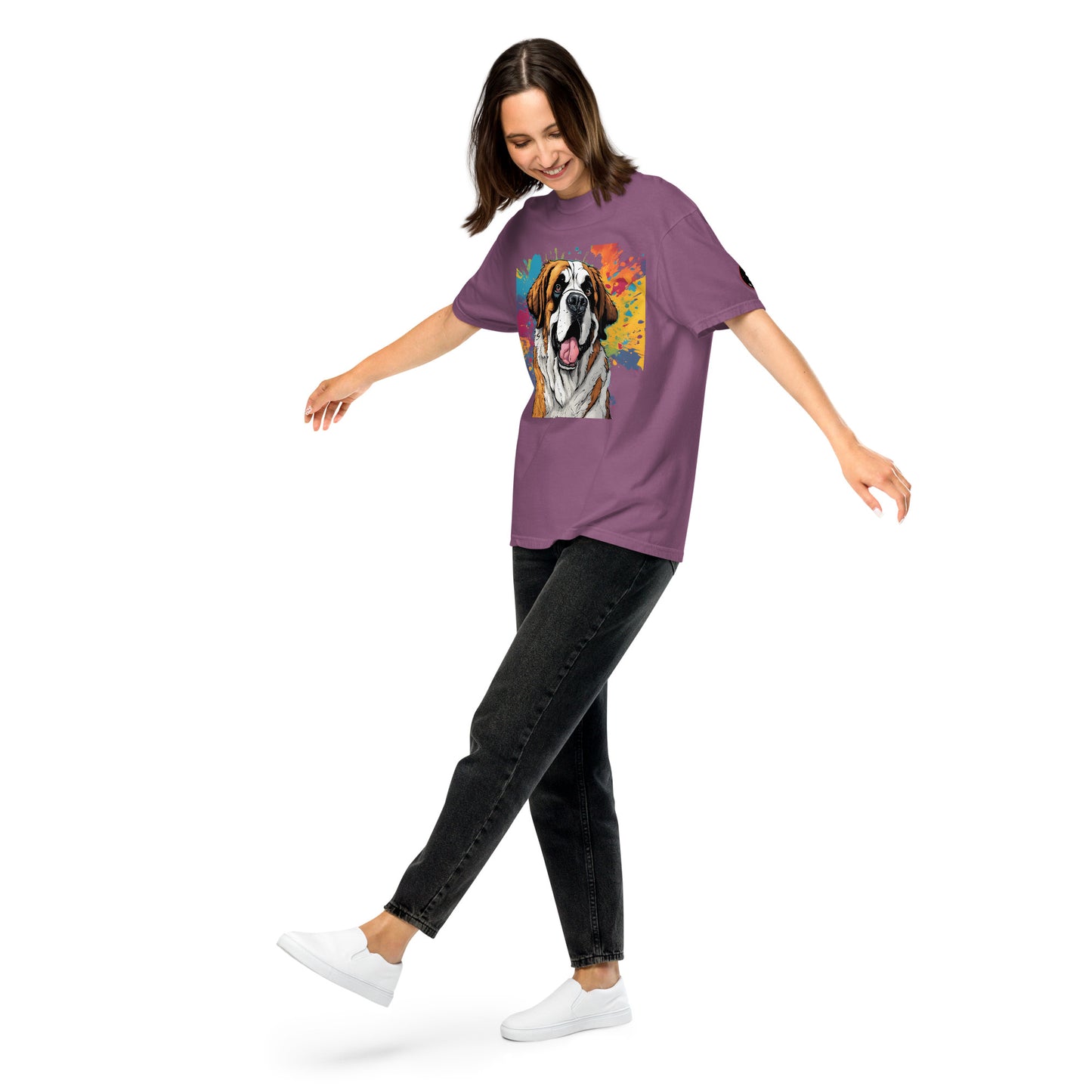 St. Bernard T-Shirt | Unique Canine Designs | Comfortable Cotton Tees