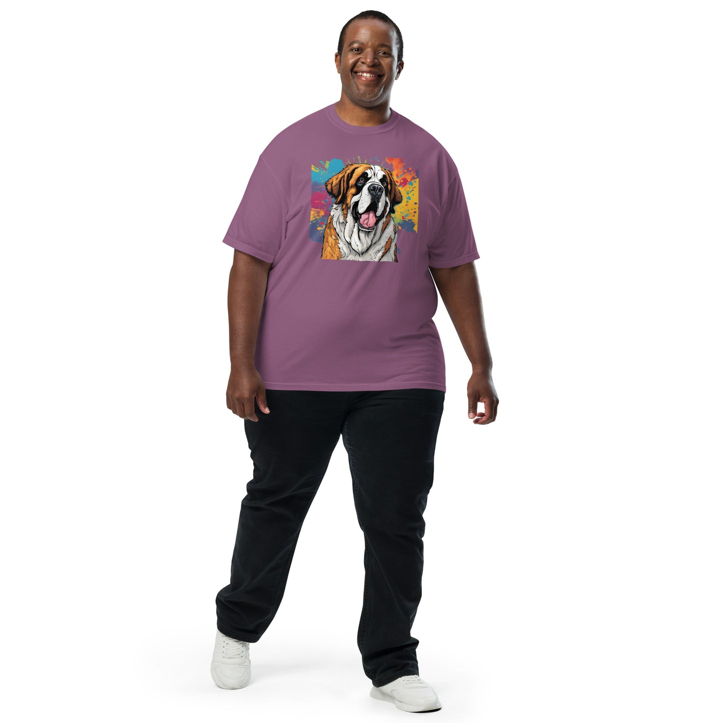 St. Bernard T-Shirt | Unique Canine Designs | Comfortable Cotton Tees