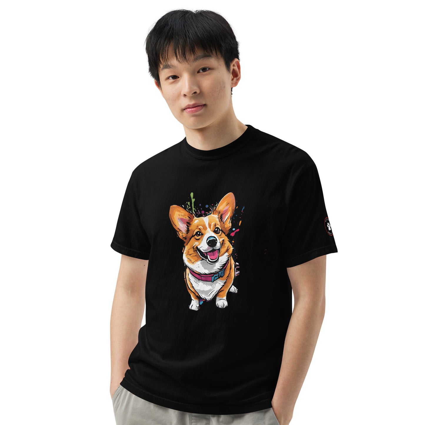 Pembroke Welsh Corgi T-Shirt | Unique Canine Designs | Comfortable Cotton Tees