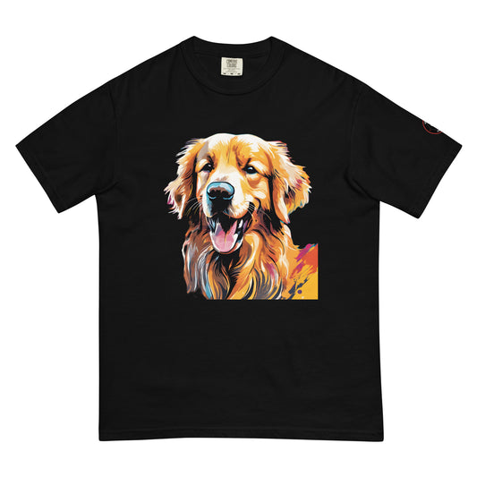Golden Retriever T-Shirt | Unique Canine Designs | Comfortable Cotton Tees