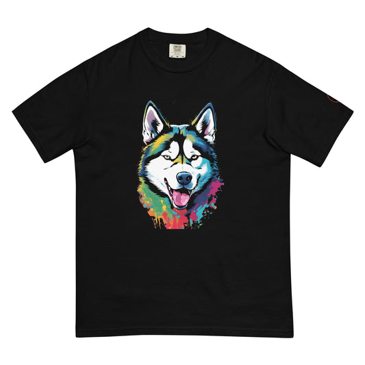 Siberian Husky T-Shirt | Unique Canine Designs | Comfortable Cotton Tees