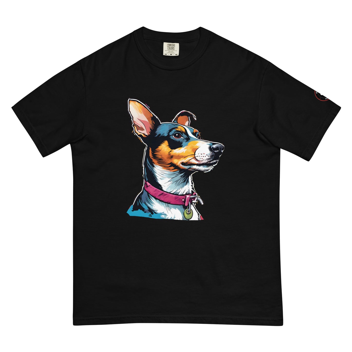 Rat Terrier T-Shirt | Unique Canine Designs | Comfortable Cotton Tees