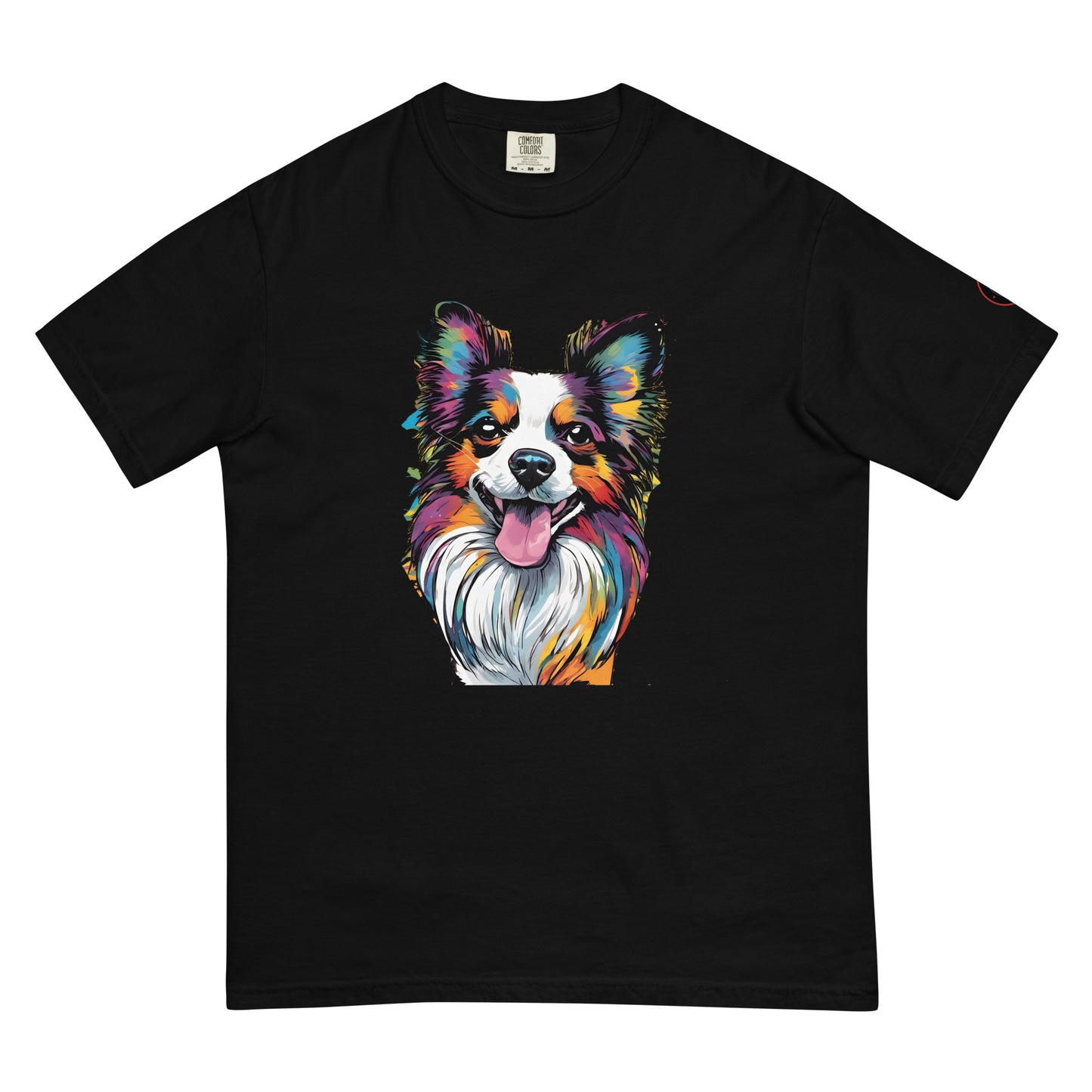 Papillon T-Shirt | Unique Canine Designs | Comfortable Cotton Tees