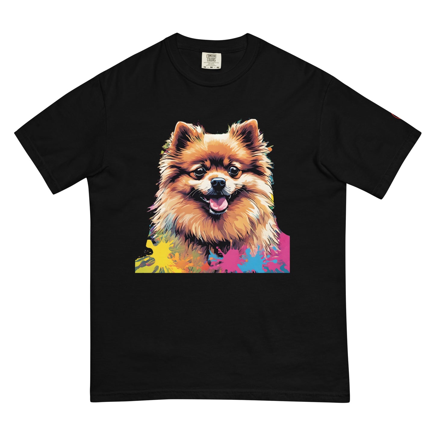 Pomeranian T-Shirt | Unique Canine Designs | Comfortable Cotton Tees