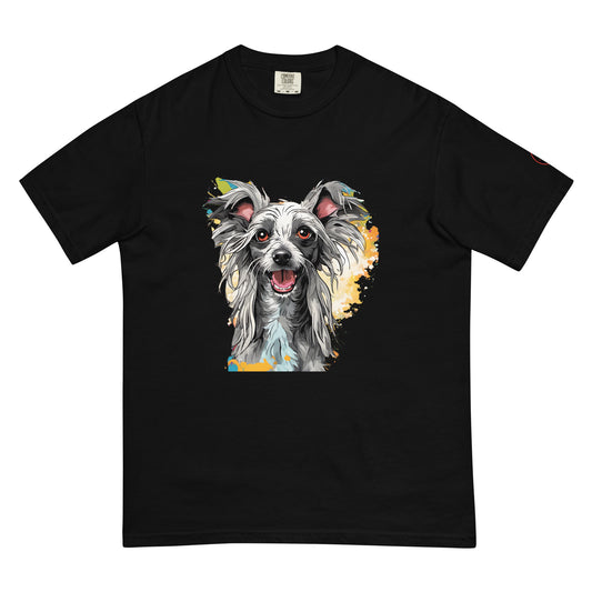 Chinese Crested T-Shirt | Unique Canine Designs | Comfortable Cotton Tees