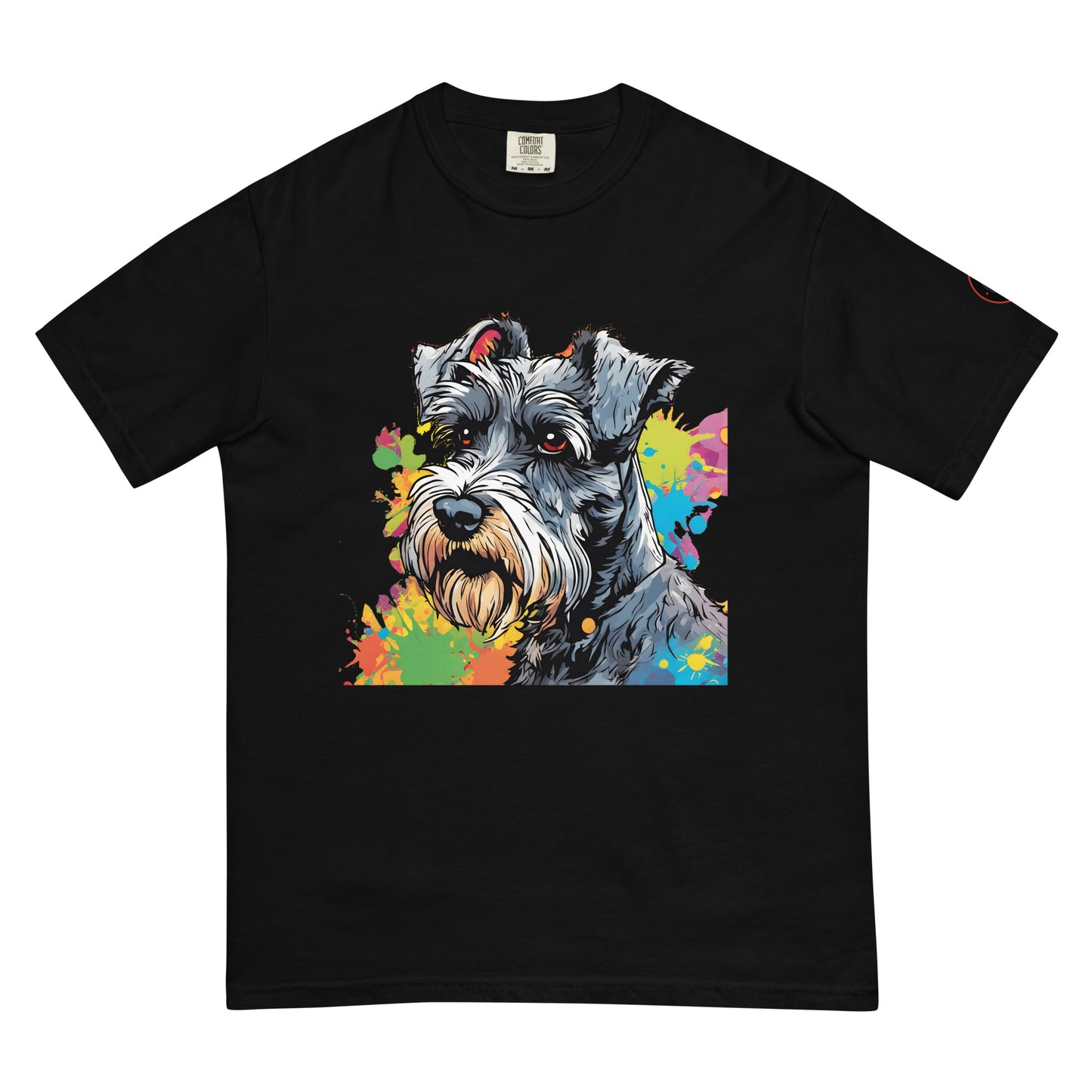 Schnauzer T-Shirt | Unique Canine Designs | Comfortable Cotton Tees