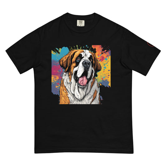 St. Bernard T-Shirt | Unique Canine Designs | Comfortable Cotton Tees