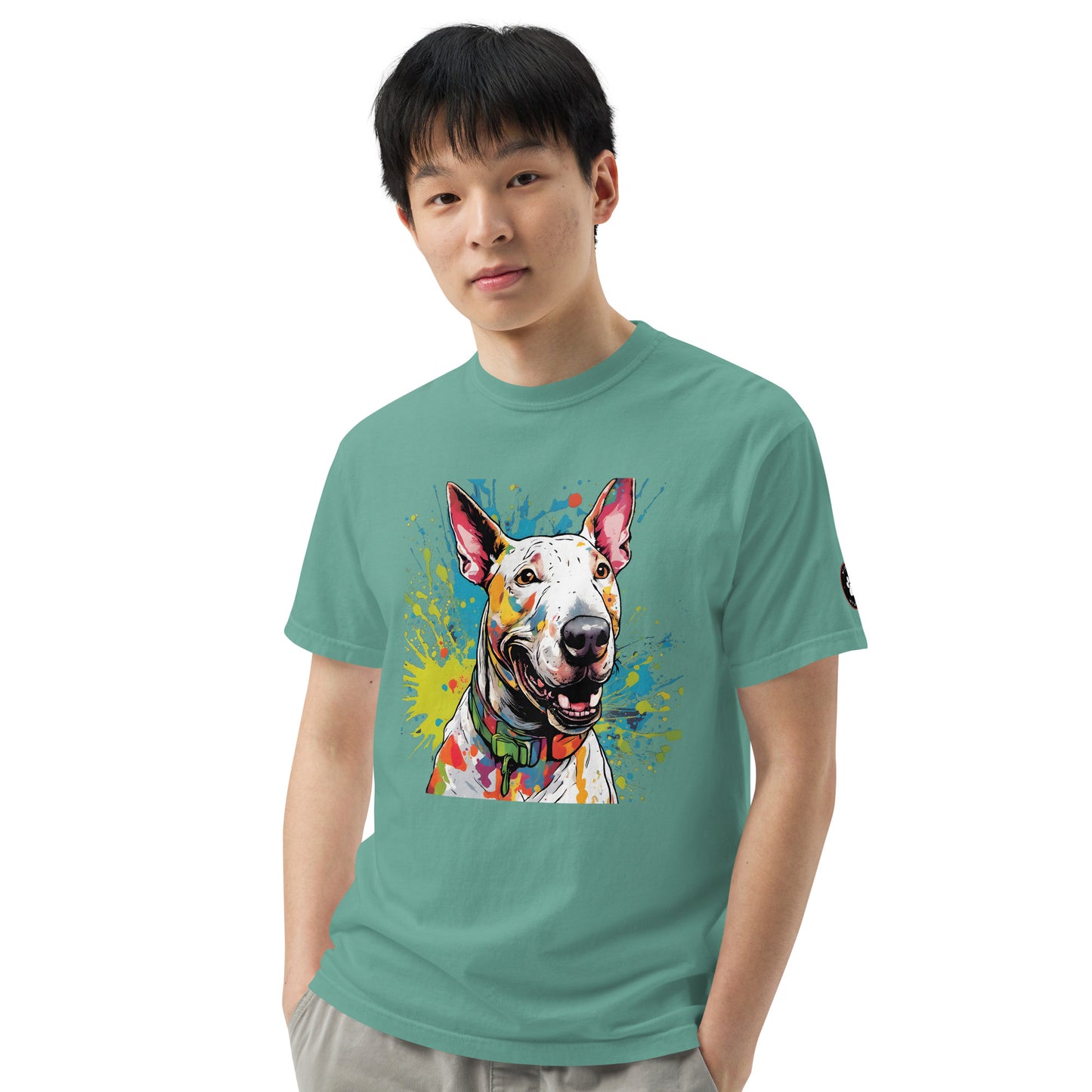 Bull Terrier T-Shirt | Unique Canine Designs | Comfortable Cotton Tees