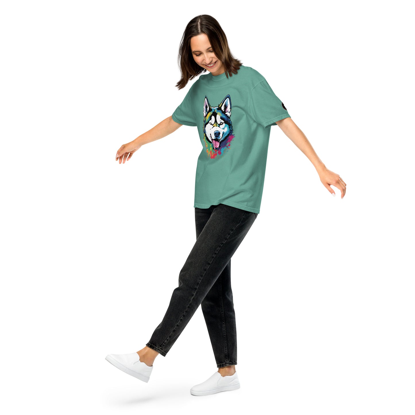Siberian Husky T-Shirt | Unique Canine Designs | Comfortable Cotton Tees
