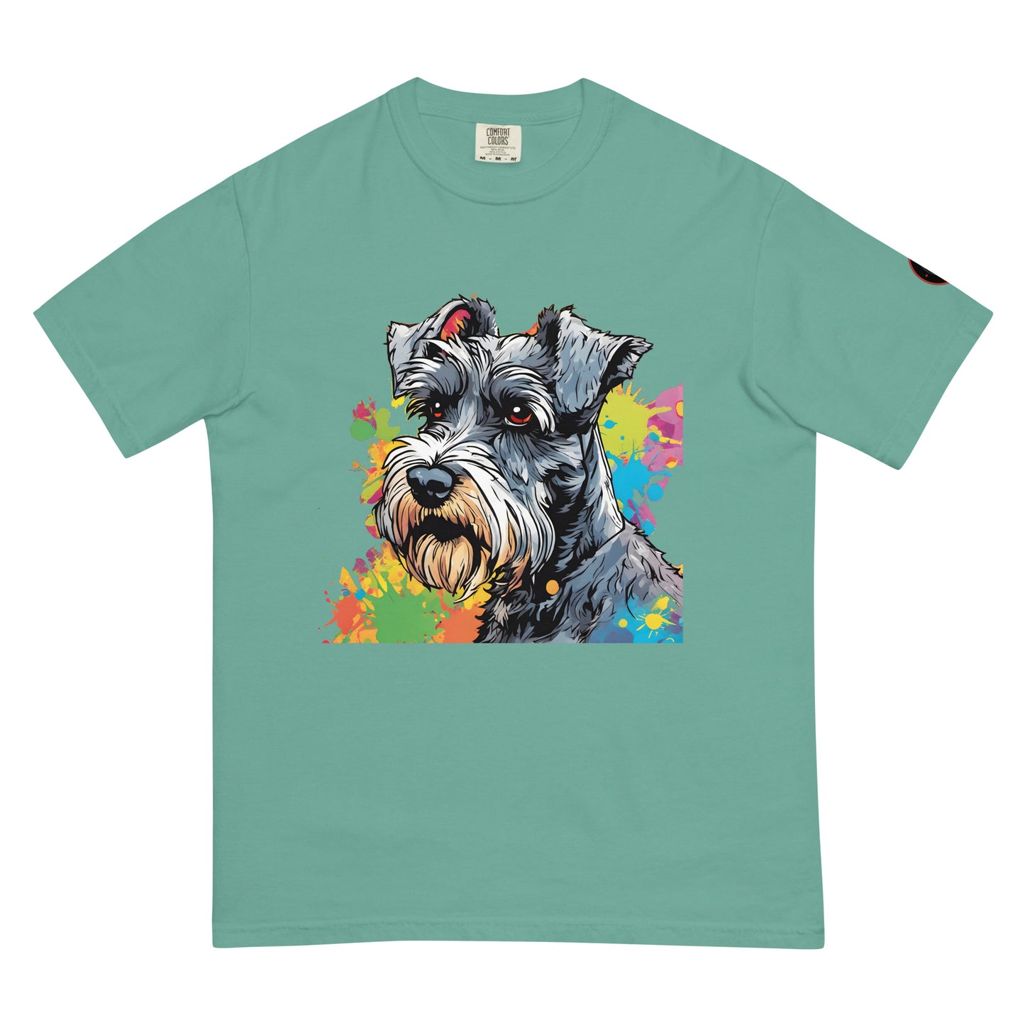 Schnauzer T-Shirt | Unique Canine Designs | Comfortable Cotton Tees
