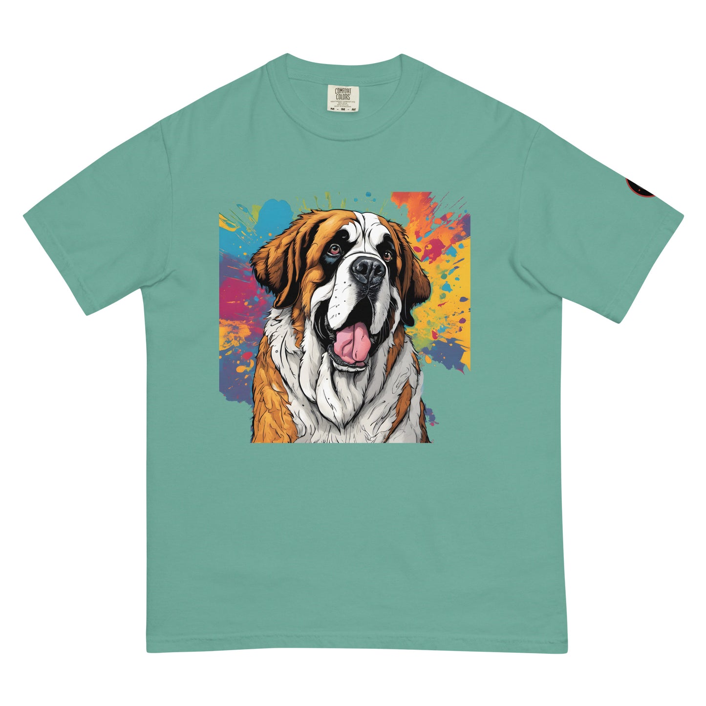 St. Bernard T-Shirt | Unique Canine Designs | Comfortable Cotton Tees