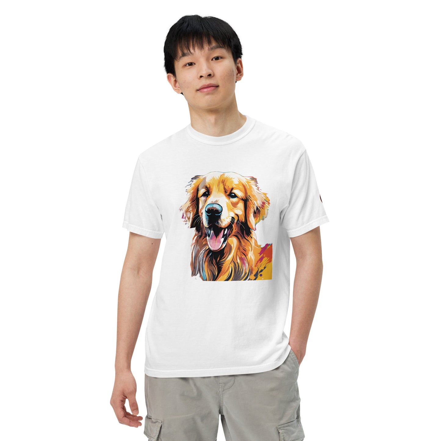Golden Retriever T-Shirt | Unique Canine Designs | Comfortable Cotton Tees