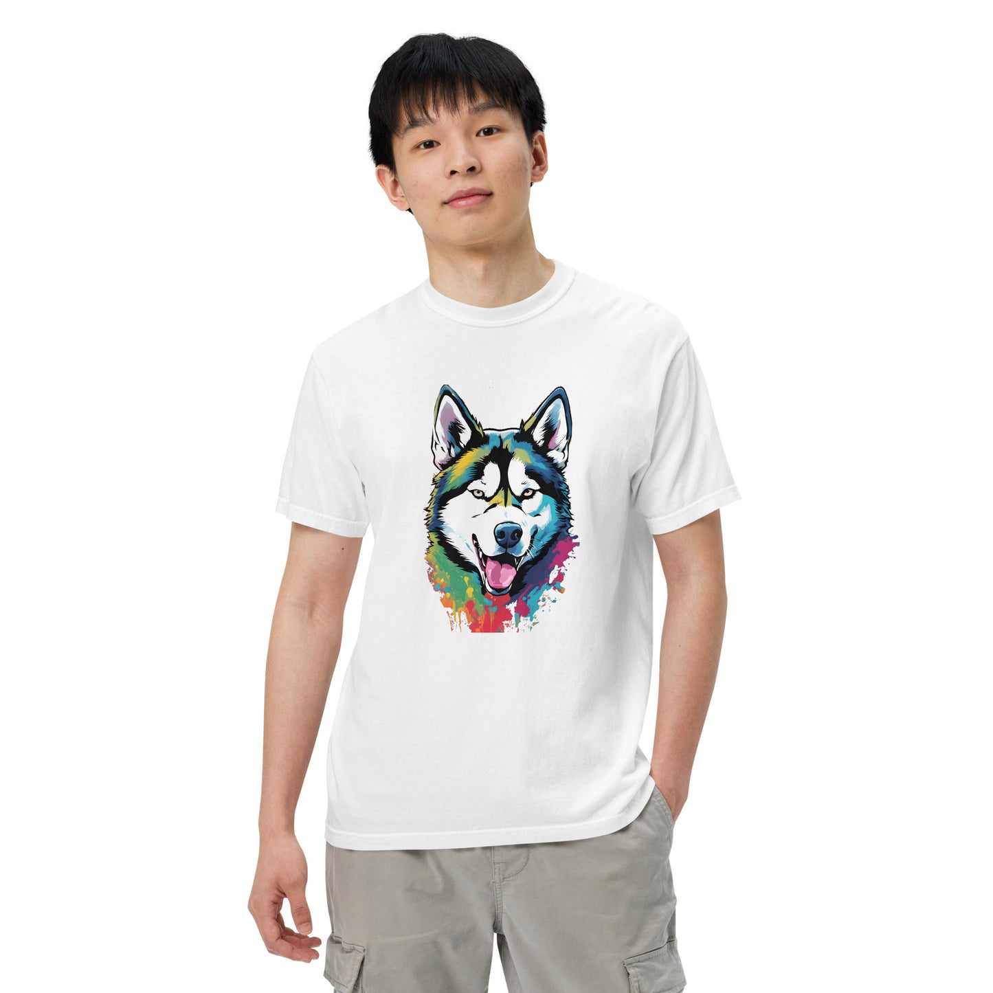 Siberian Husky T-Shirt | Unique Canine Designs | Comfortable Cotton Tees