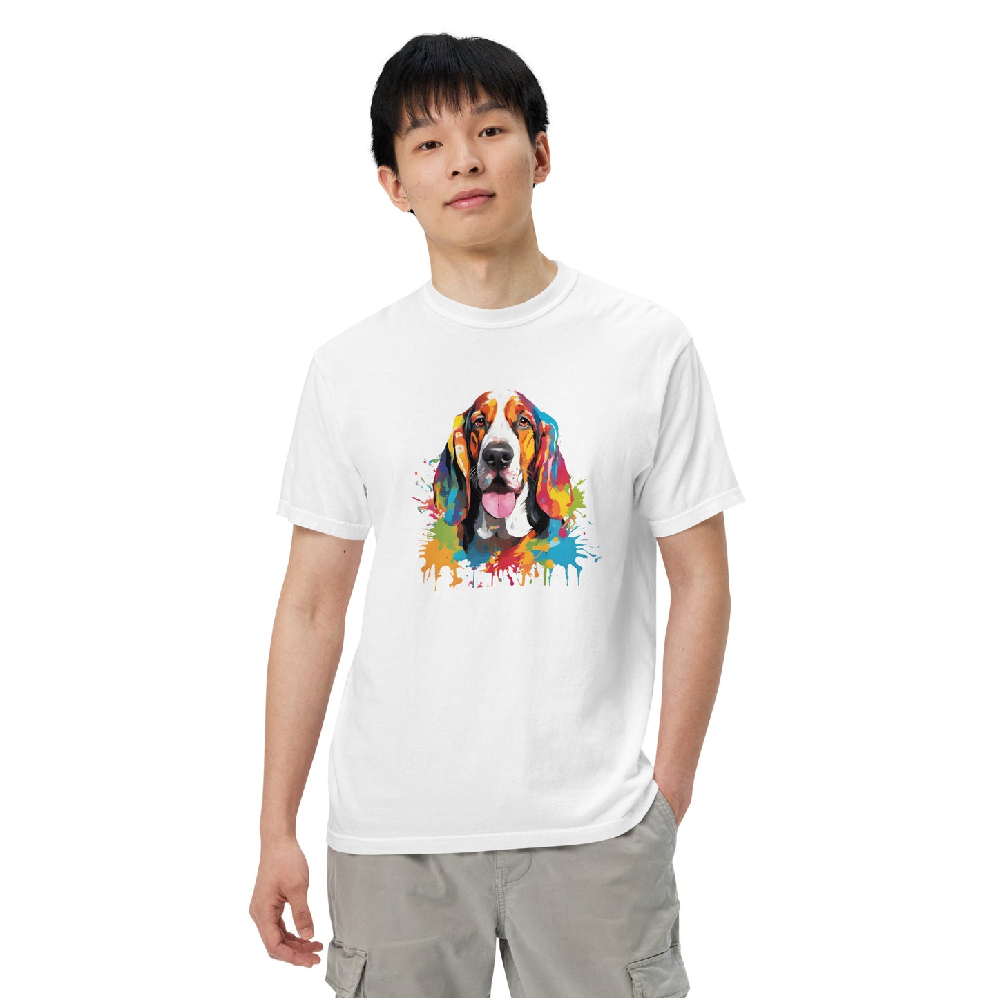 Basset Hound T-Shirt | Unique Canine Designs | Comfortable Cotton Tees