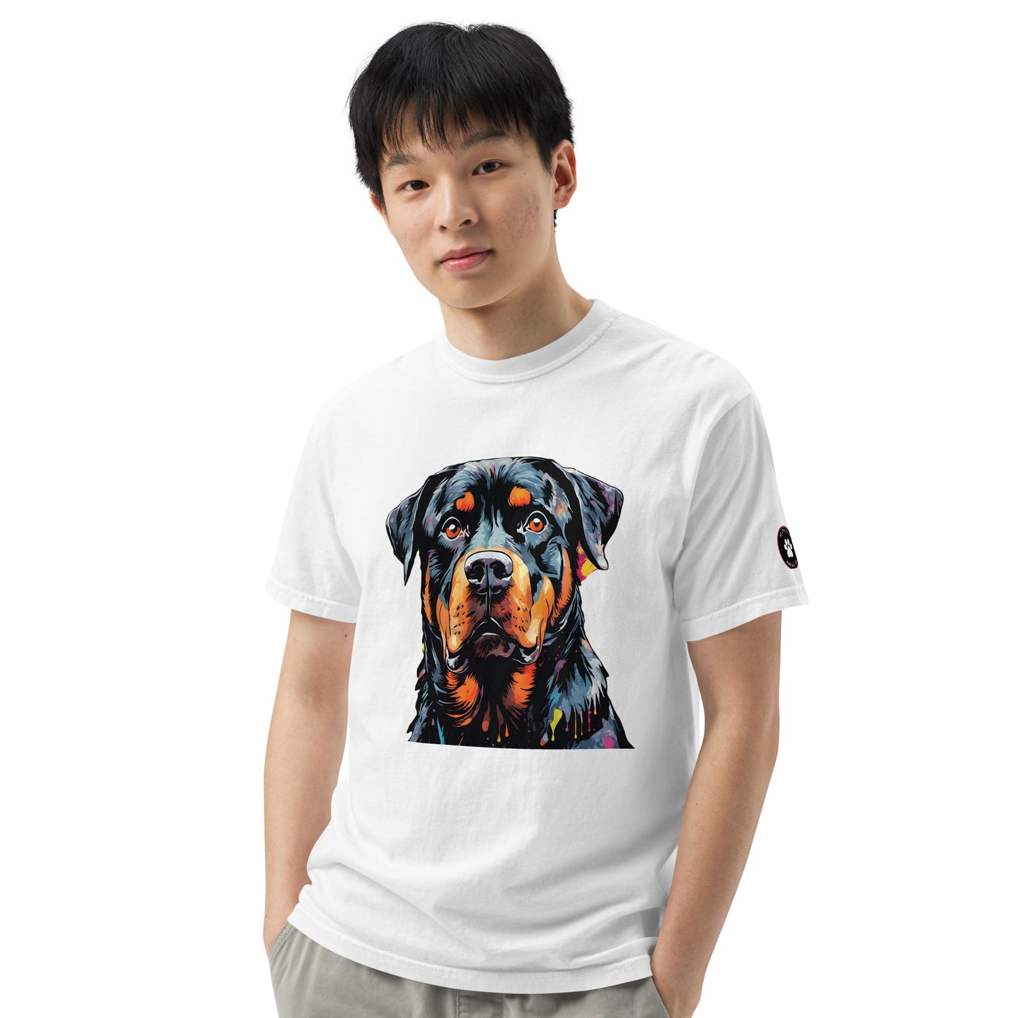 Rottweiler T-Shirt | Unique Canine Designs | Comfortable Cotton Tees
