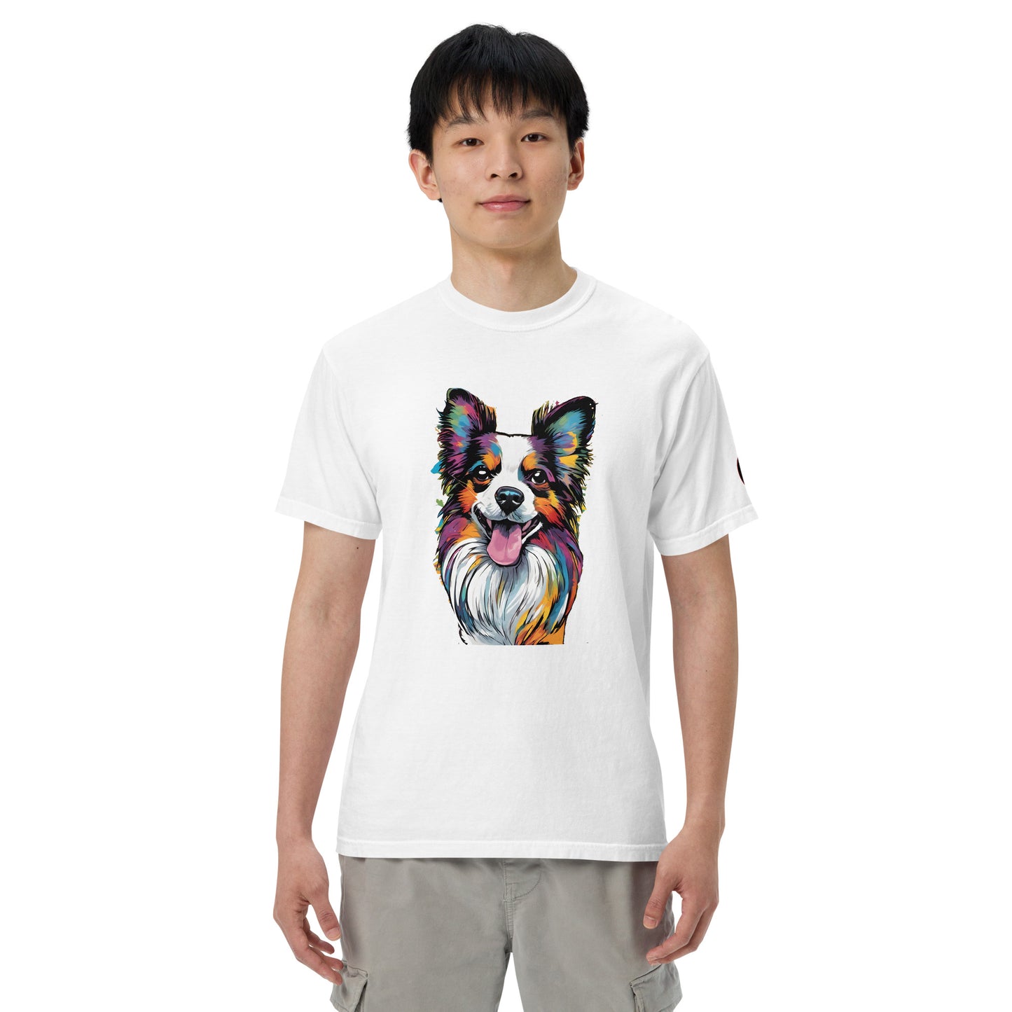 Papillon T-Shirt | Unique Canine Designs | Comfortable Cotton Tees