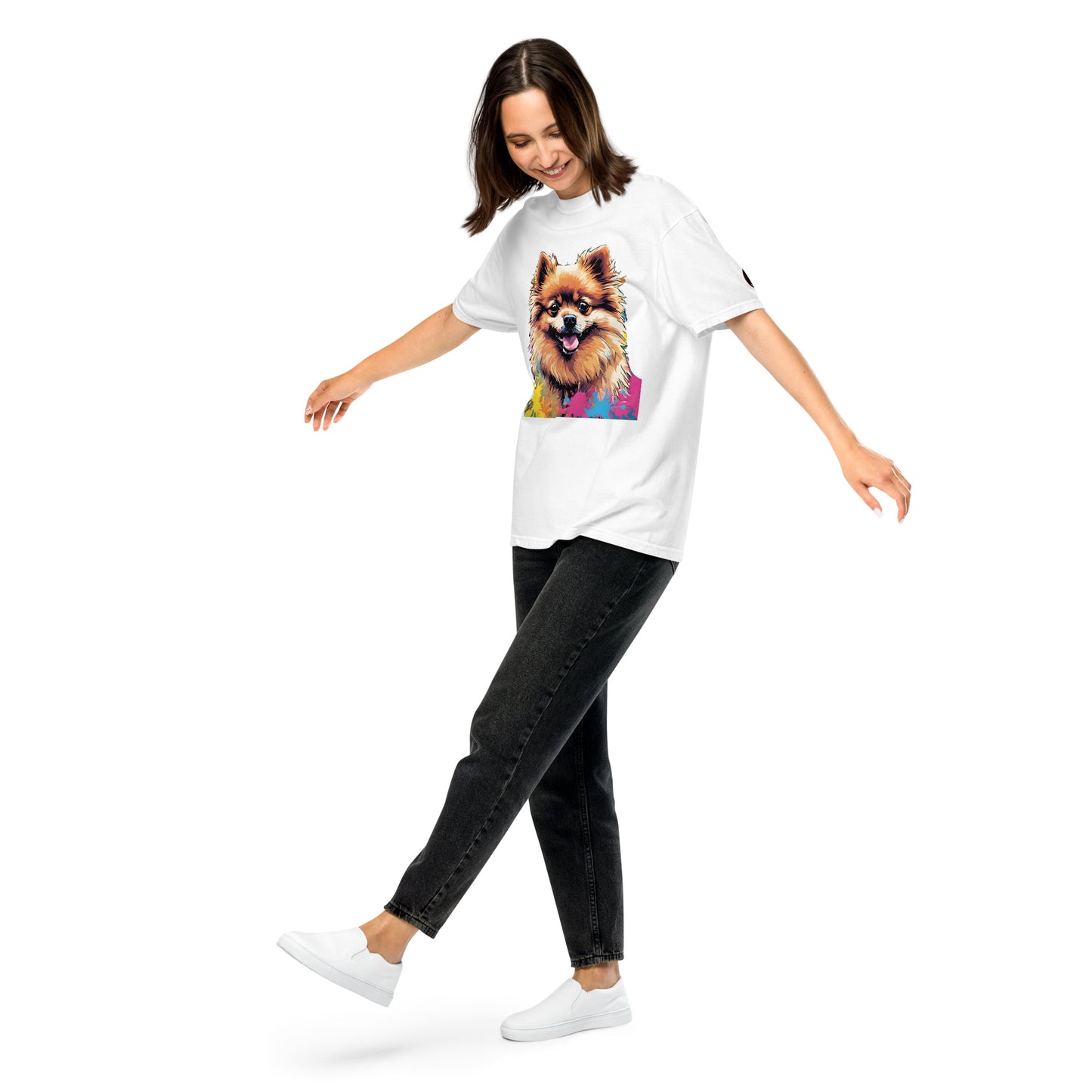 Pomeranian T-Shirt | Unique Canine Designs | Comfortable Cotton Tees