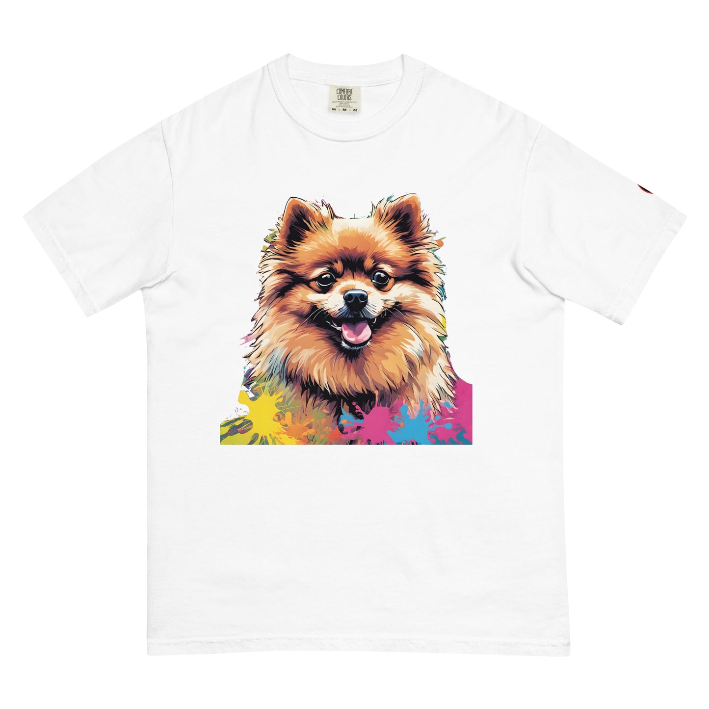 Pomeranian T-Shirt | Unique Canine Designs | Comfortable Cotton Tees