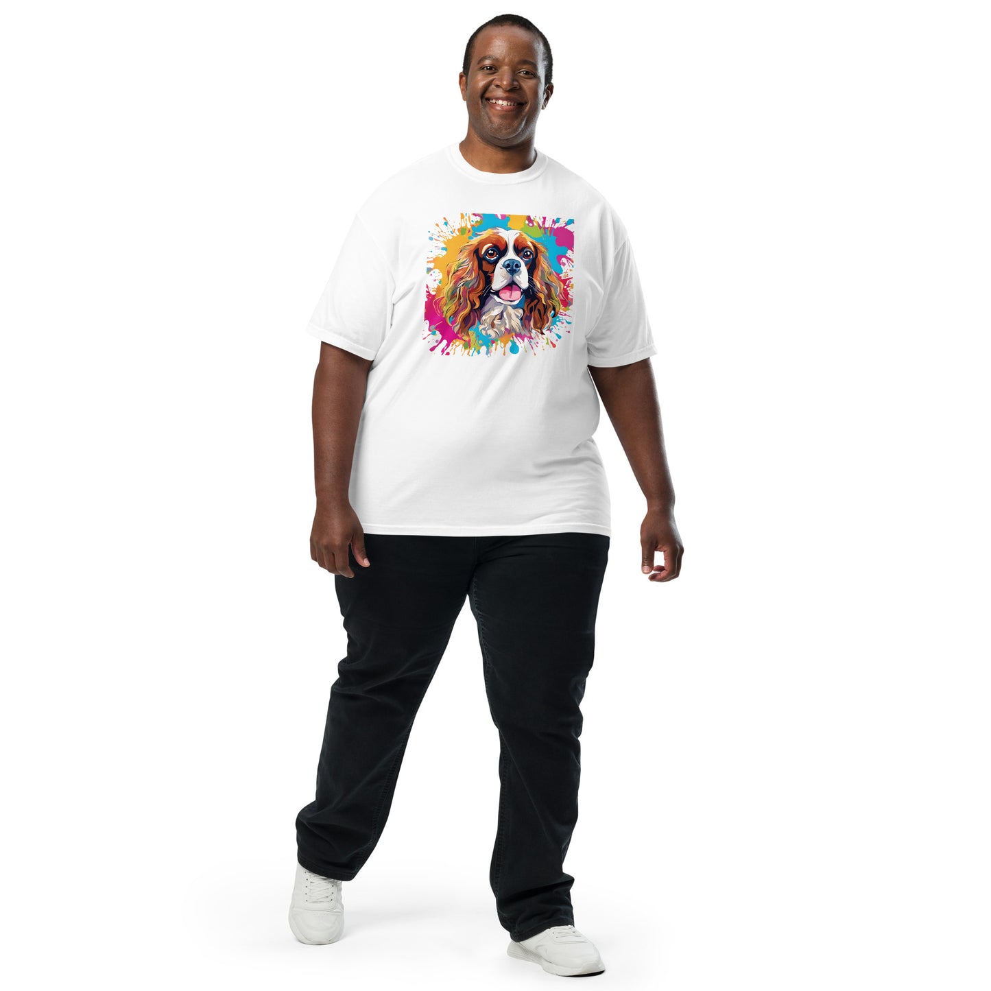 Charles Spaniel T-Shirt | Unique Canine Designs | Comfortable Cotton Tees