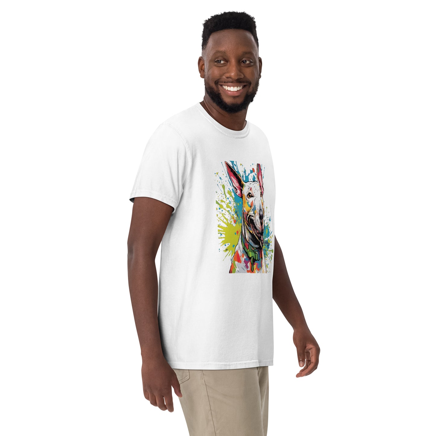 Bull Terrier T-Shirt | Unique Canine Designs | Comfortable Cotton Tees