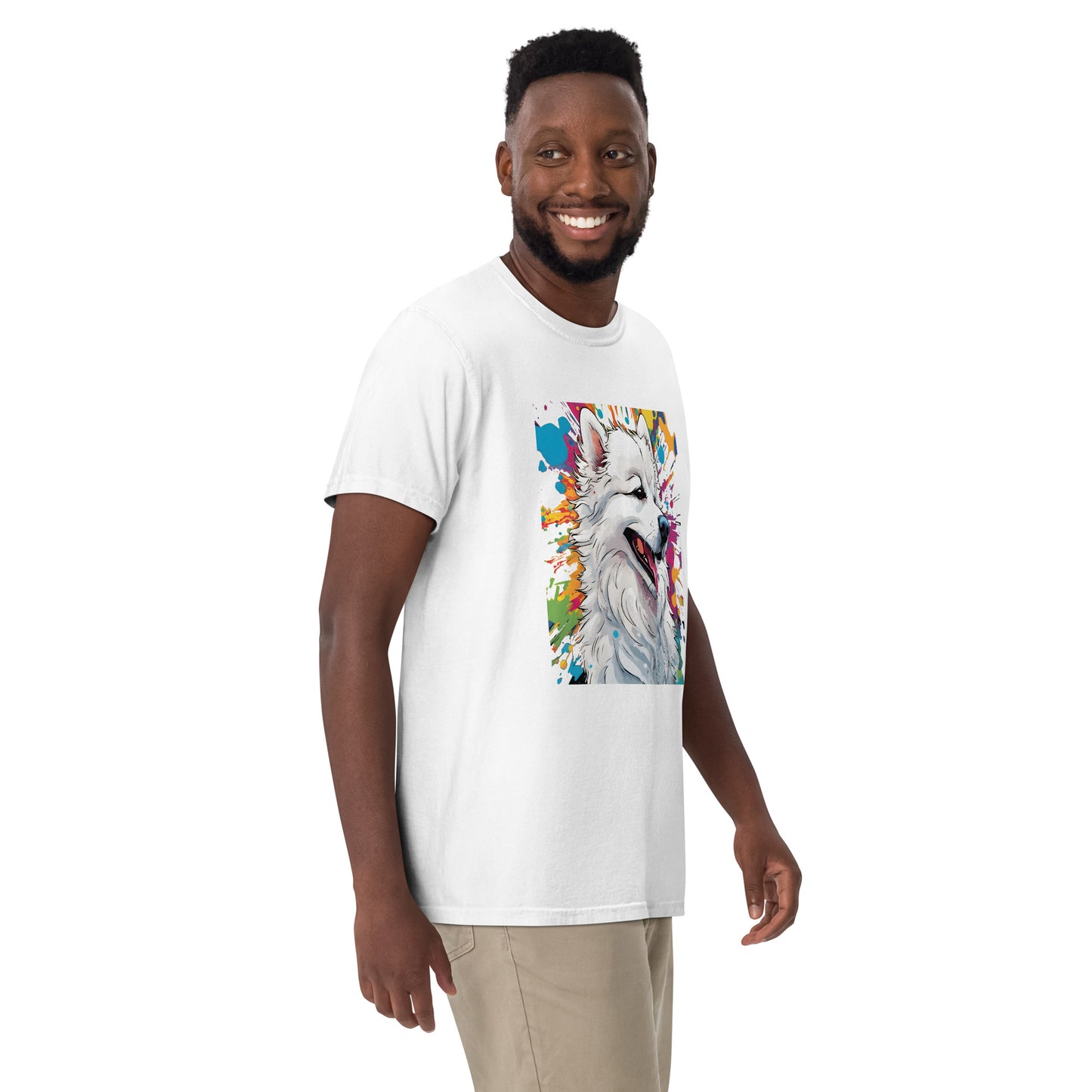 Samoyed T-Shirt | Unique Canine Designs | Comfortable Cotton Tees