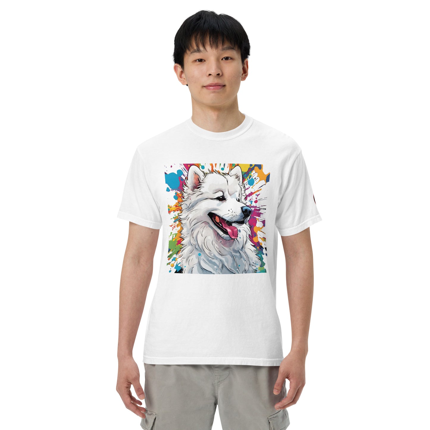 Samoyed T-Shirt | Unique Canine Designs | Comfortable Cotton Tees