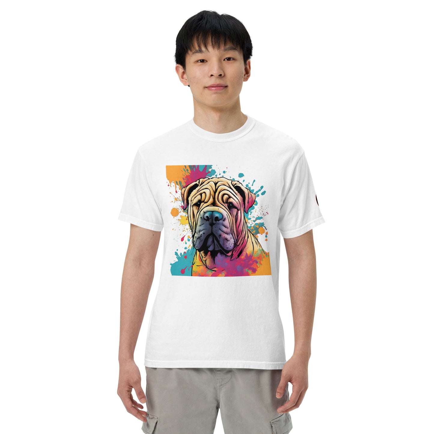 Shar Pei T-Shirt | Unique Canine Designs | Comfortable Cotton Tees