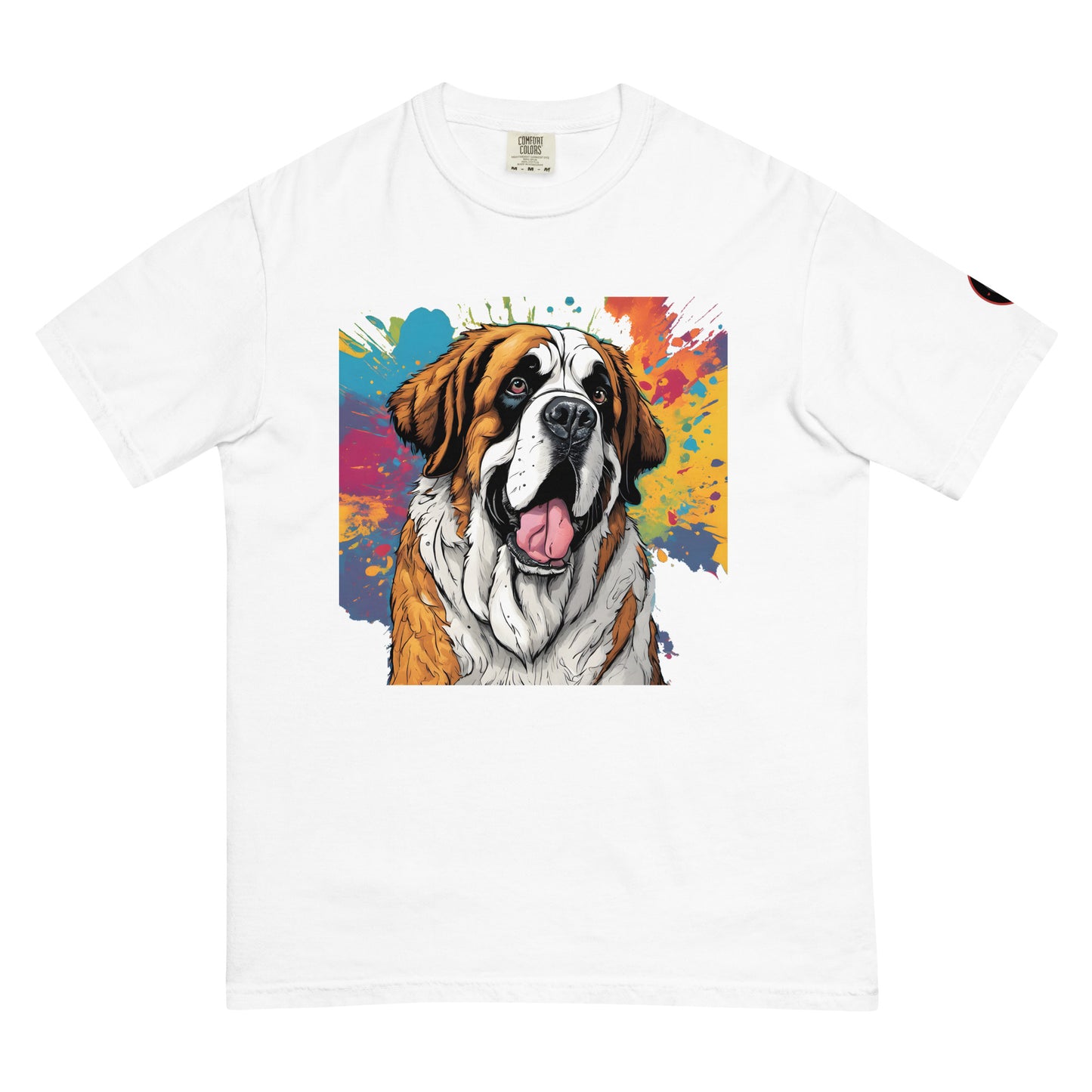 St. Bernard T-Shirt | Unique Canine Designs | Comfortable Cotton Tees